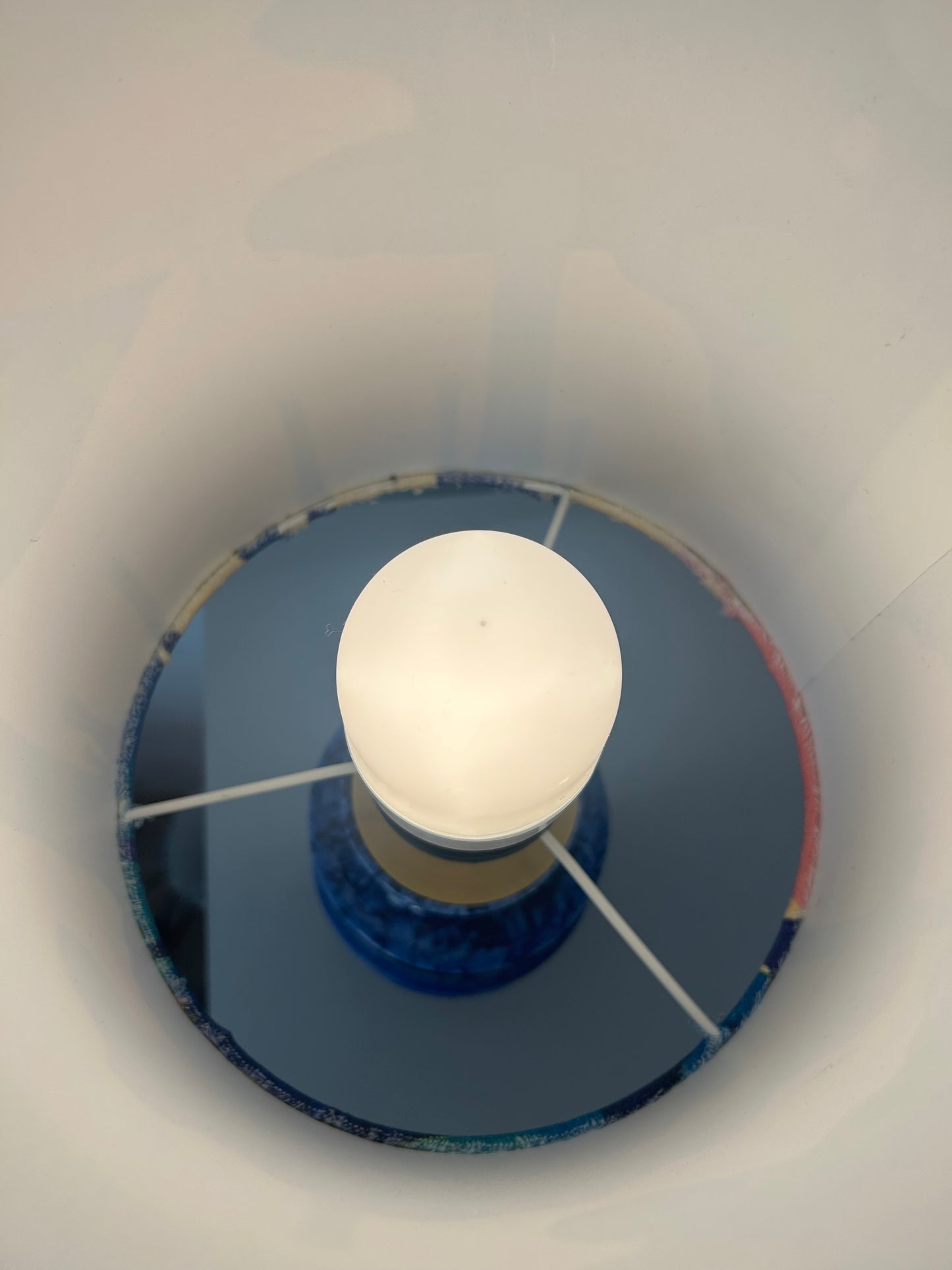 Space Age Vasenlampe aus Scheurich Vase