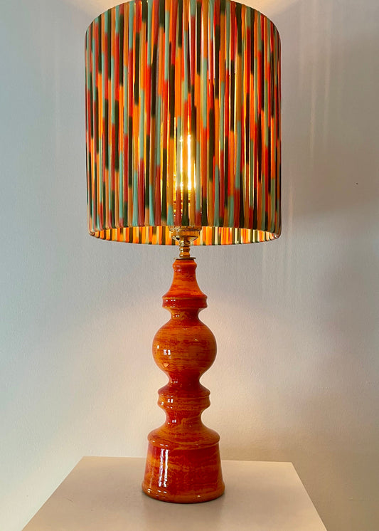 Hustadt Tischlampe - Pop Art Schirm