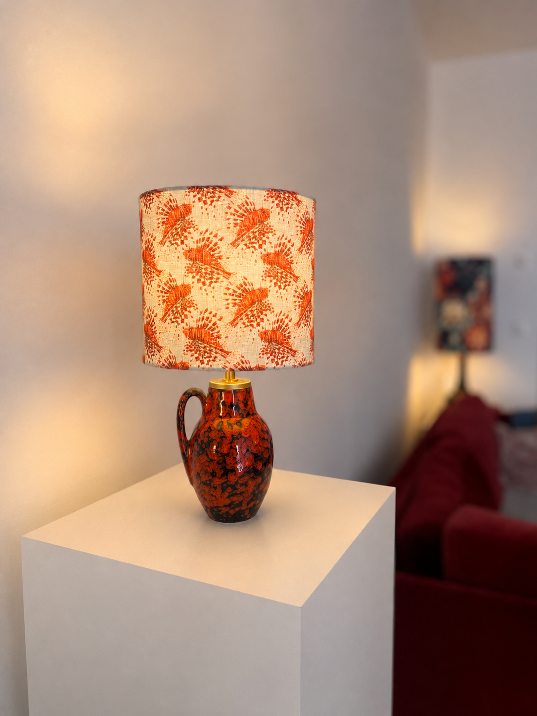 Kabellose Tischlampe von Scheurich - Design Heinz Siery