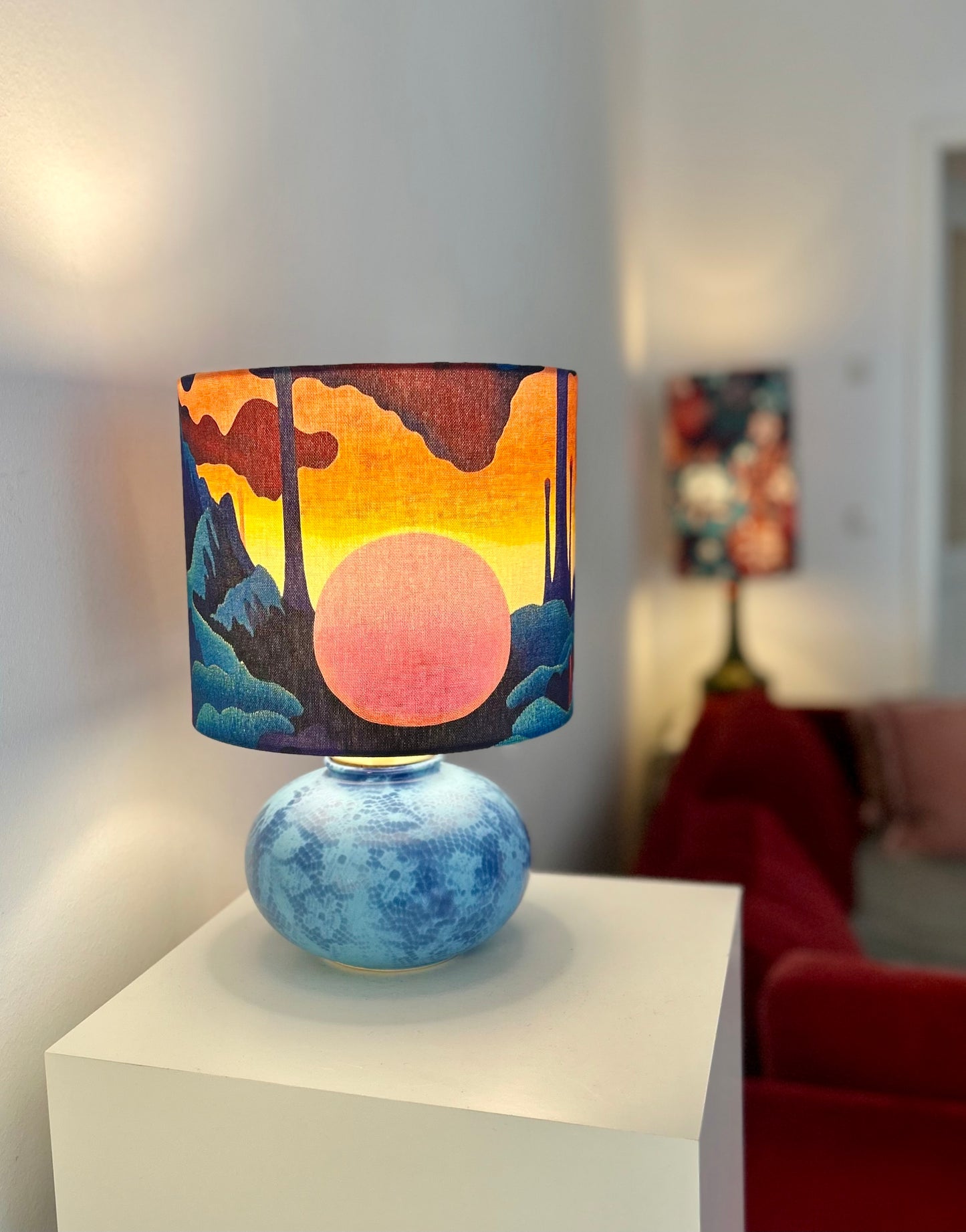 Space Age Orb Lamp by Scheurich