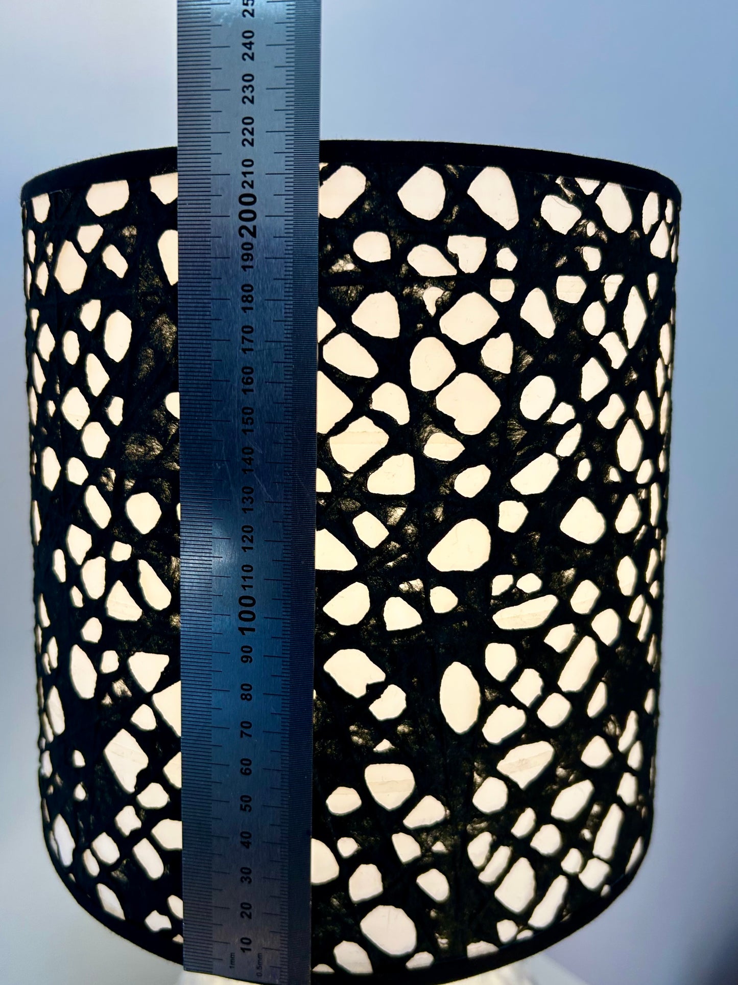 Rare Jasba table lamp with Japanese shade