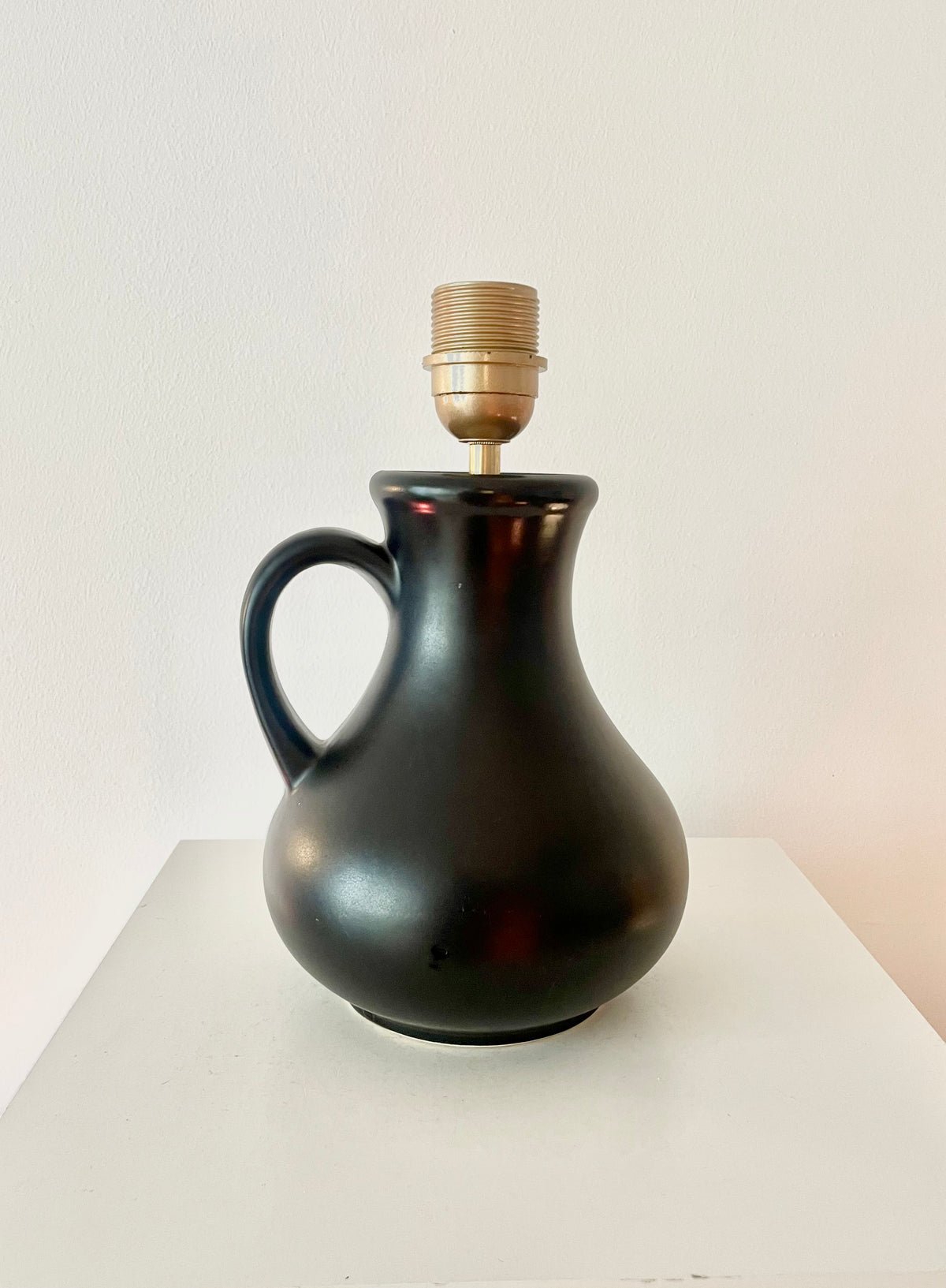 Upgecykelte Tischlampe Original Dümler & Breiden Vase - 60er Jahre