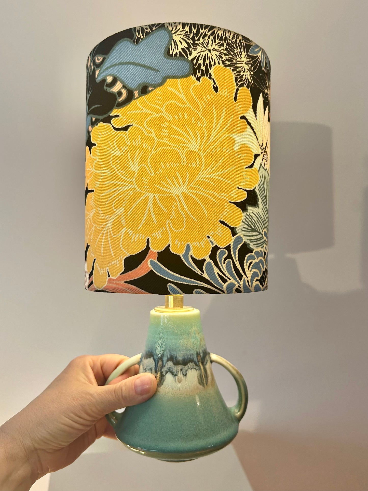Japandi Style Vasenlampe upgecykelt