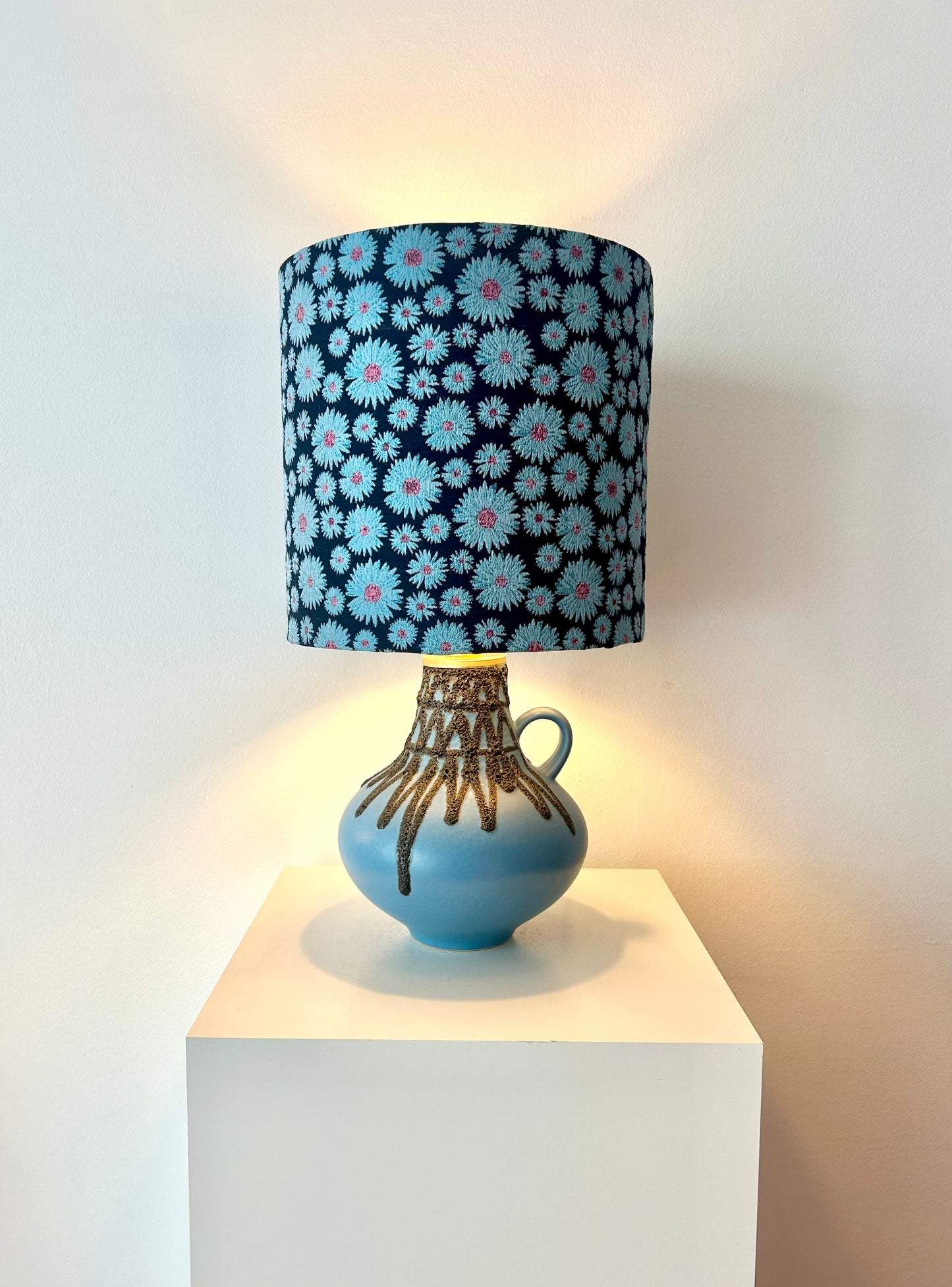 Rare Fohr Vase Lamp - West German Pottery