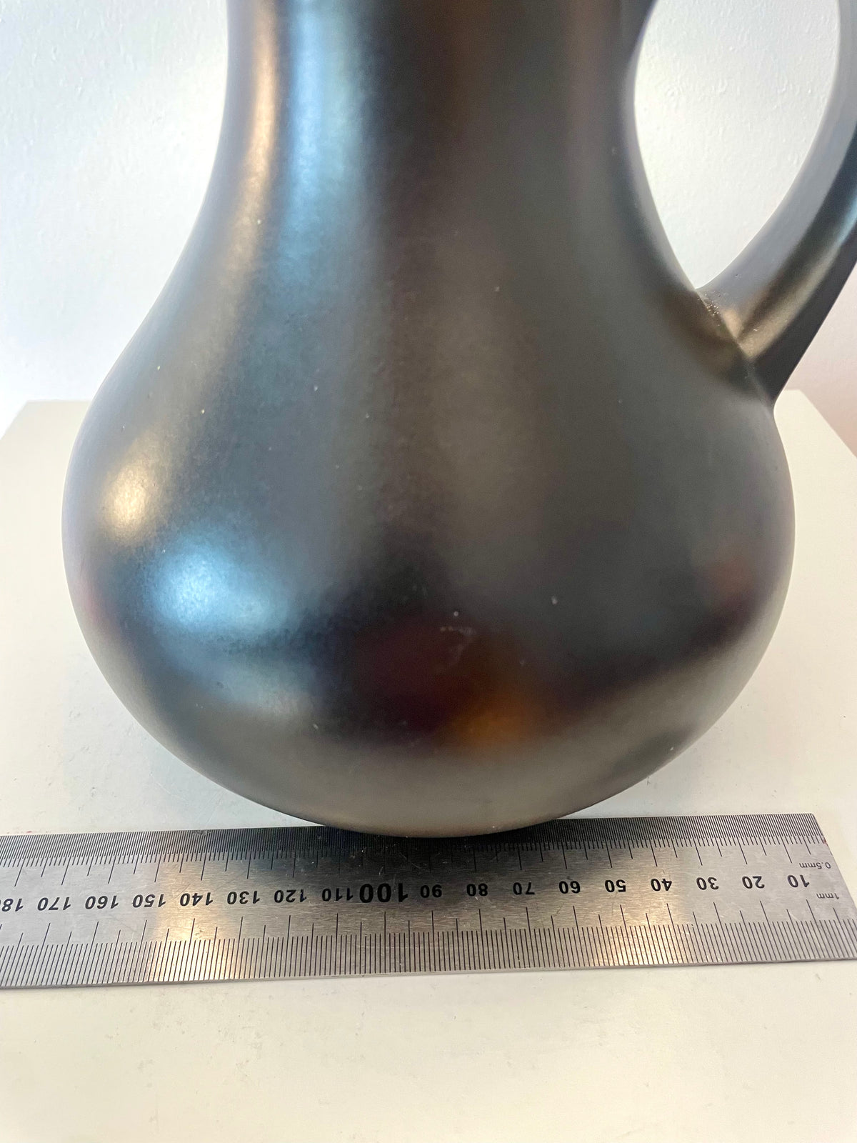Upgecykelte Tischlampe Original Dümler & Breiden Vase - 60er Jahre