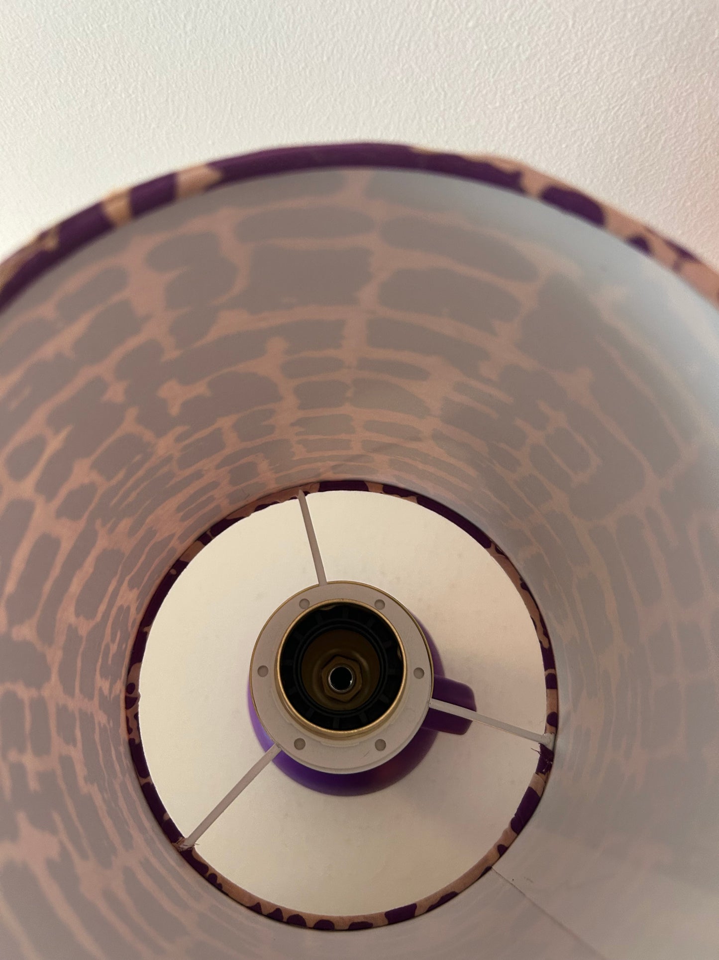 Rare Marei vase as a cordless table lamp