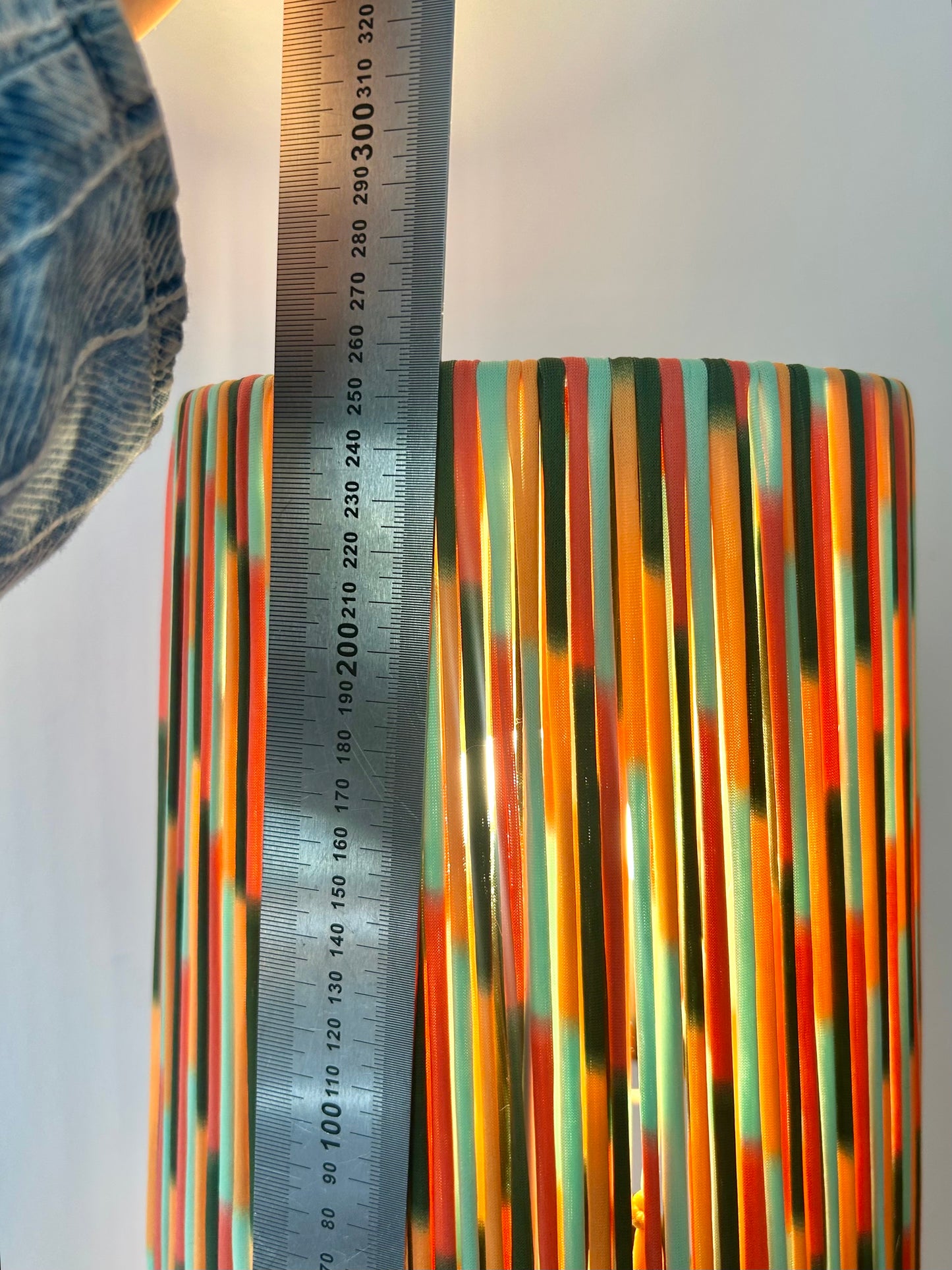 Rare Uebelacker vase lamp