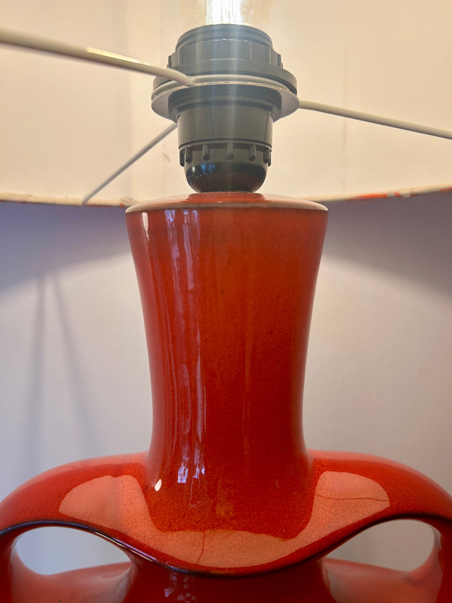 Rare 70s Design Lamp - Goebel - PAN Series - West German Pottery