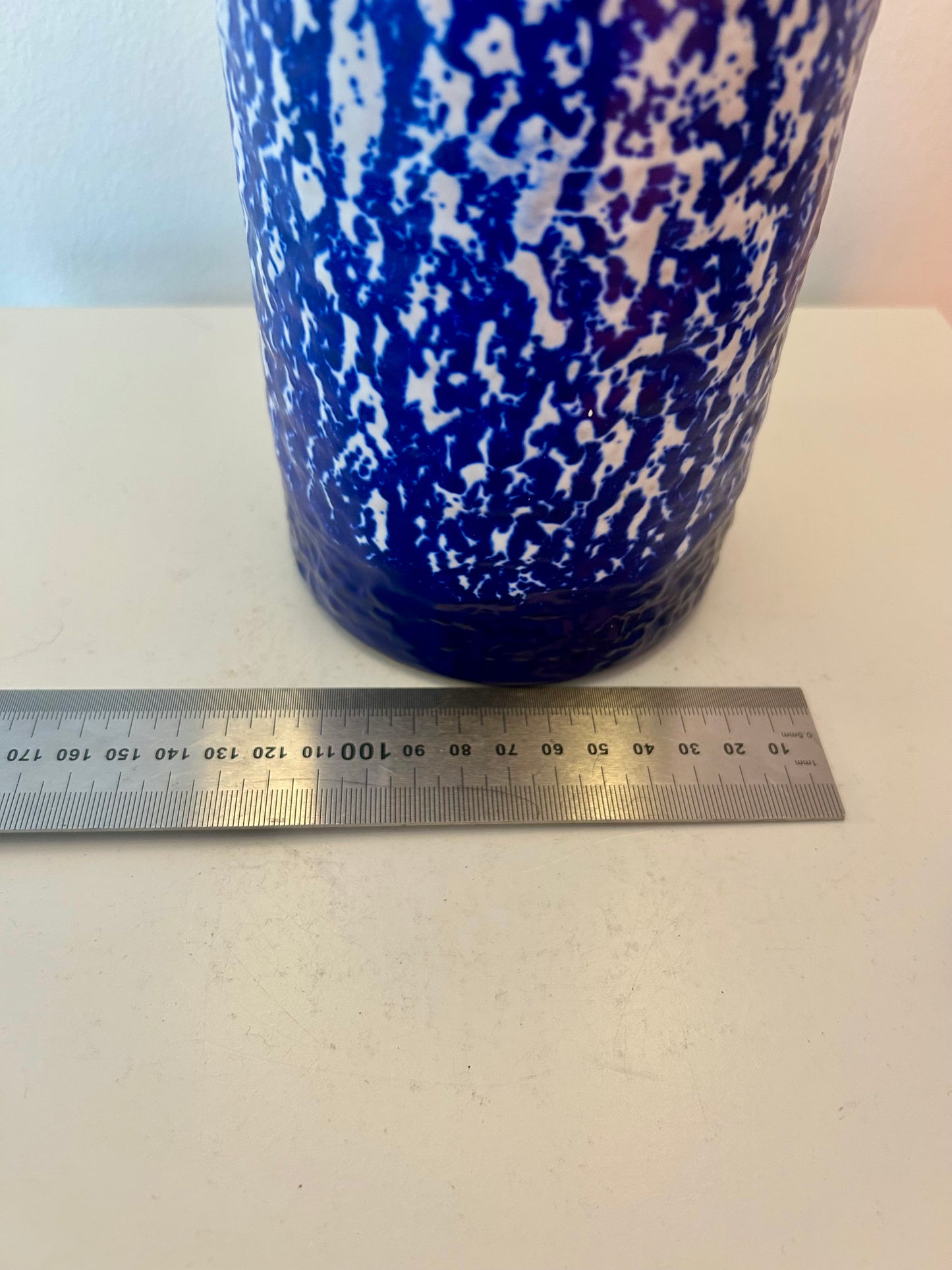 Vintage GDR vase as a table lamp