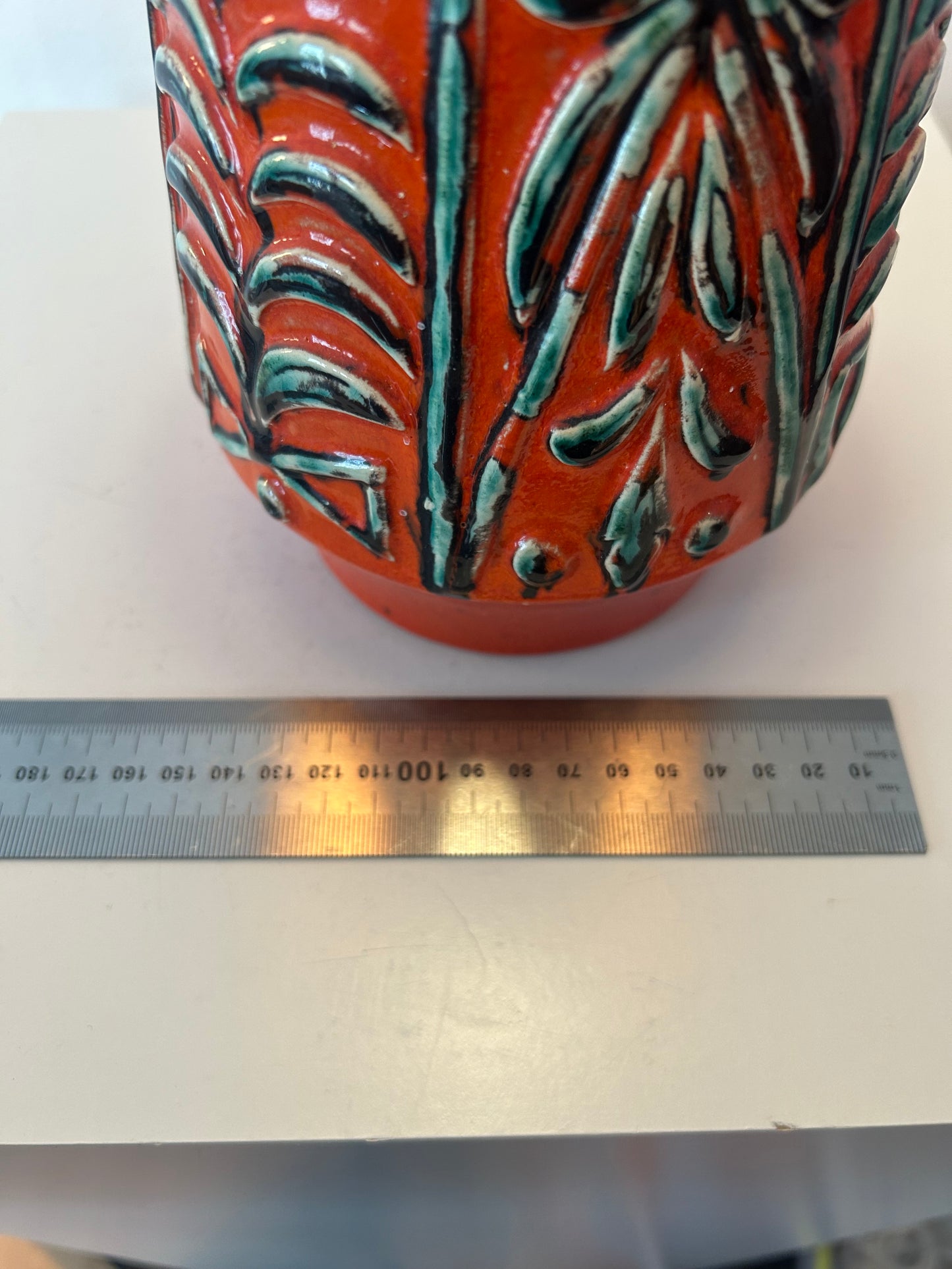 Rare Uebelacker vase lamp