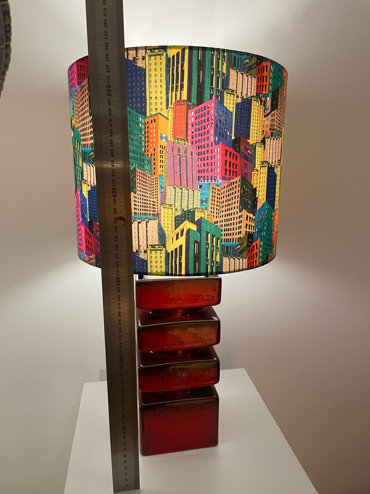 Cityscape Collection - XL Vasenlampe aus Cari Zalloni Vase - 55 cm