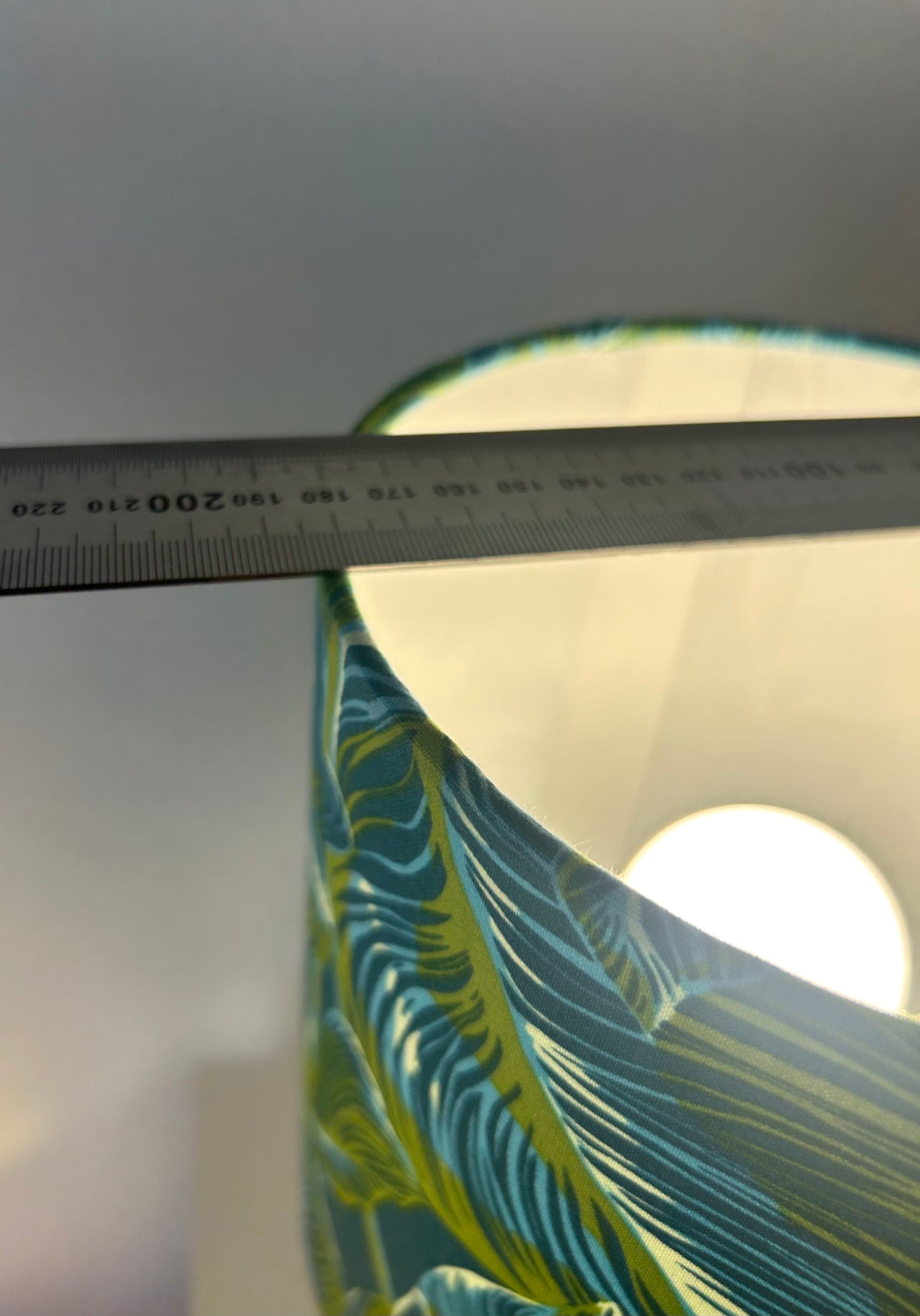 Lampe aus seltener DDR Design-Vase VEB Strehla