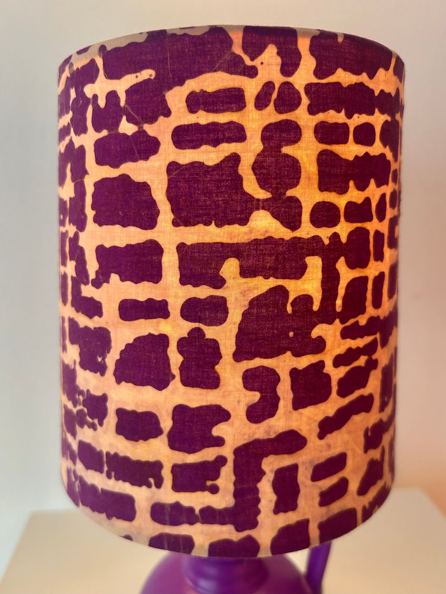 Rare Marei vase as a cordless table lamp