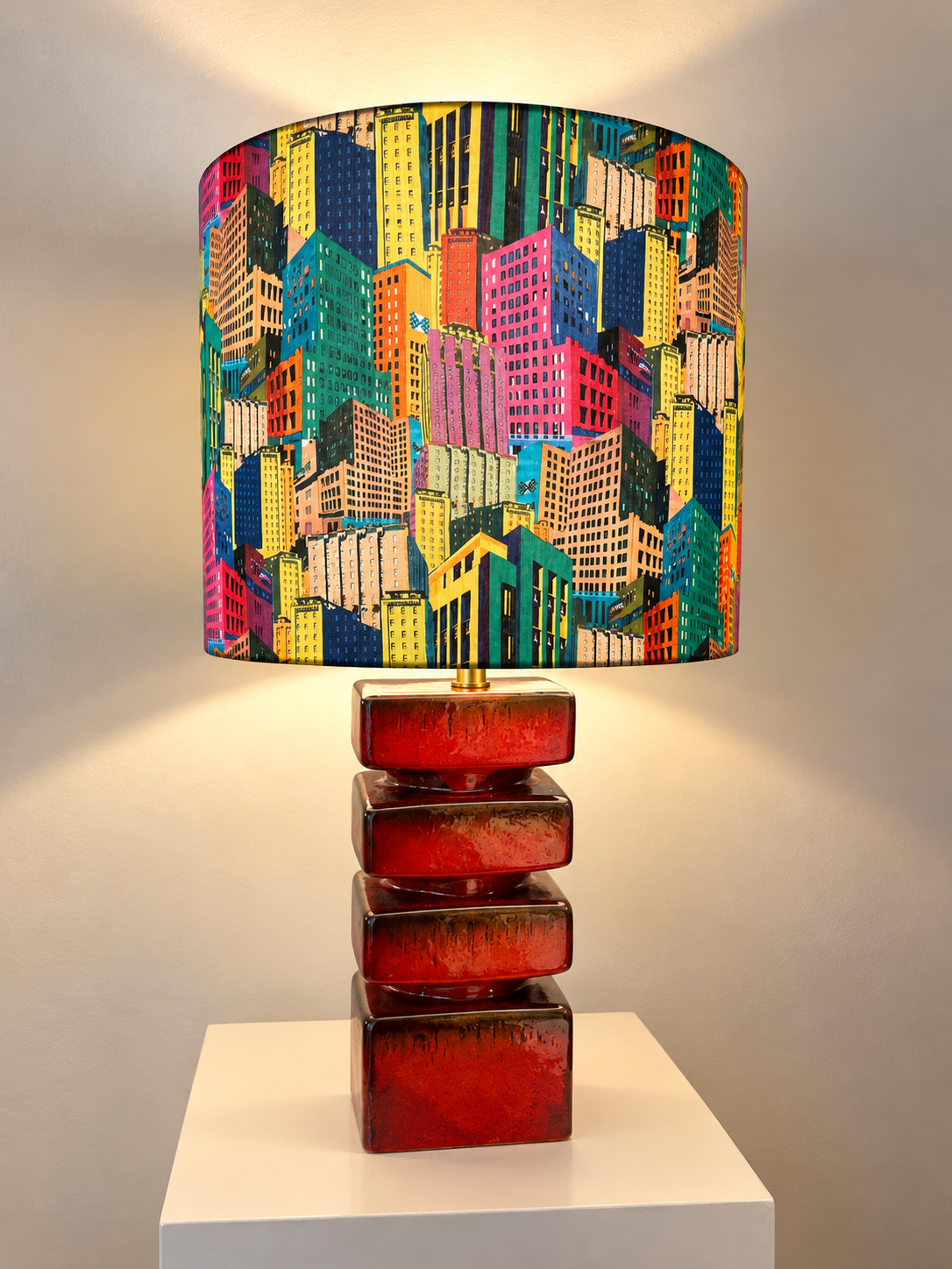 Cityscape Collection - XL Vasenlampe aus Cari Zalloni Vase - 55 cm