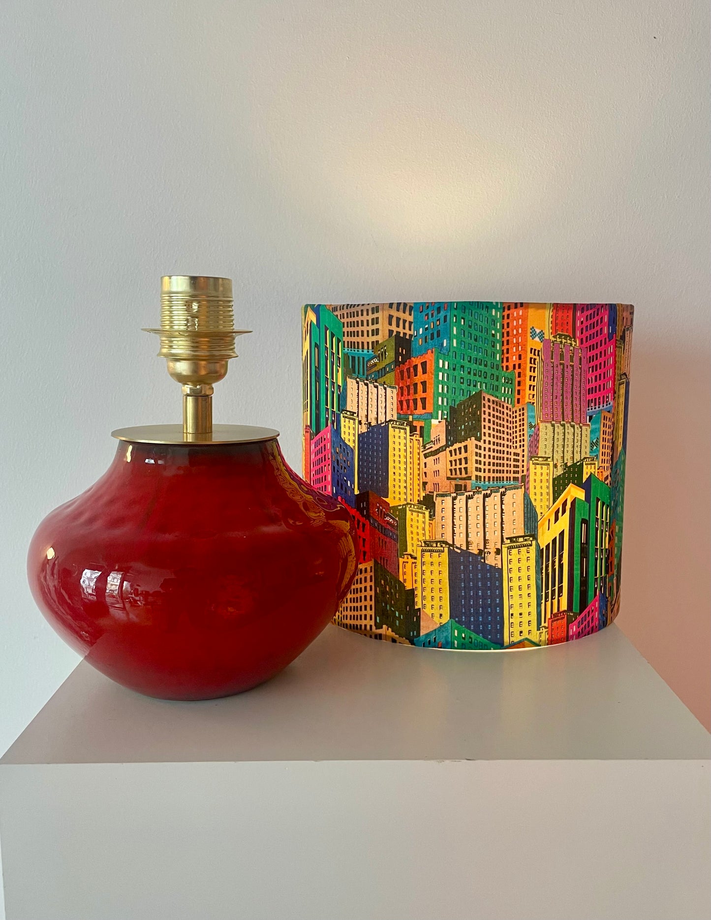 Kabellose Vasenlampe - Bückeburg Keramik - Kugellampe | 36 cm