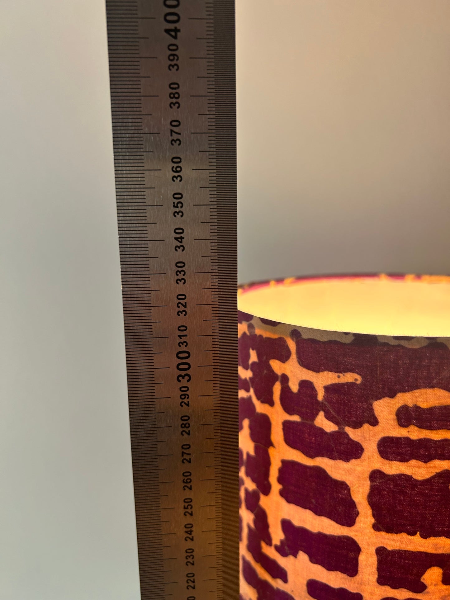 Rare Marei vase as a cordless table lamp