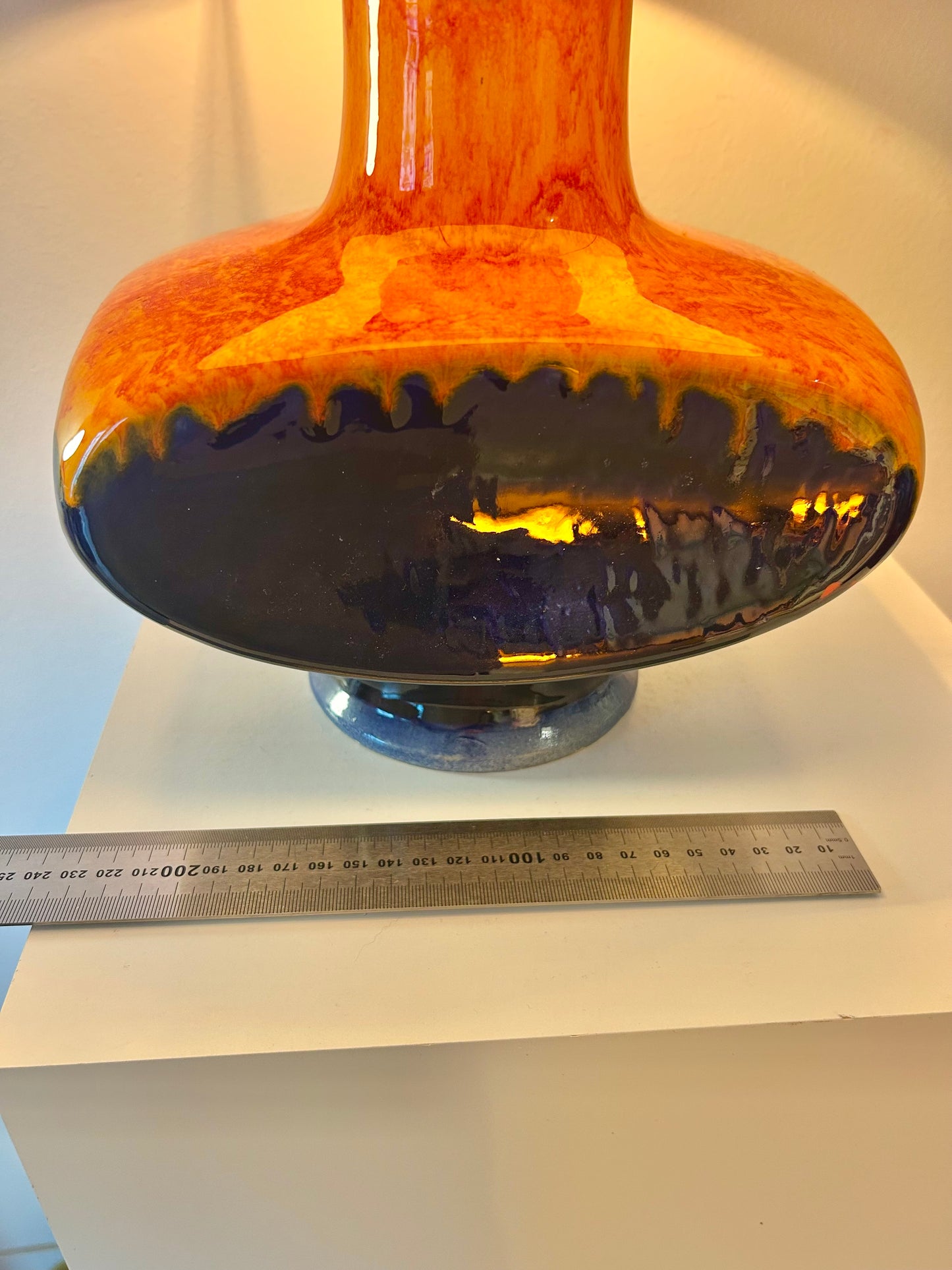 Pop Art Lamp PAN Ceramic with Space Age Shade