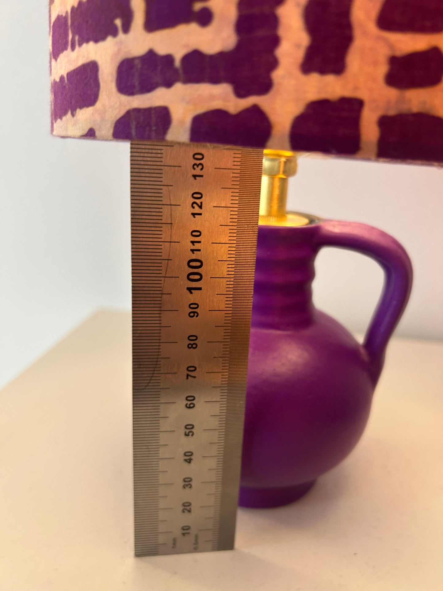 Rare Marei vase as a cordless table lamp