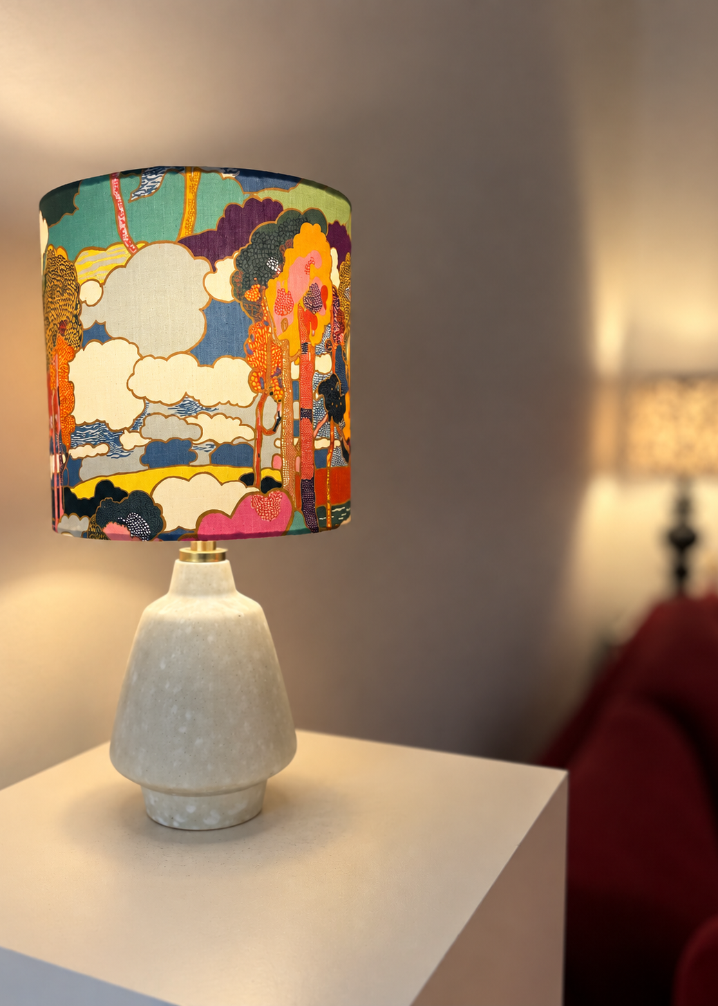 Vintage Akku-Lampe - Upcycling aufs 60er Jahre Vase 