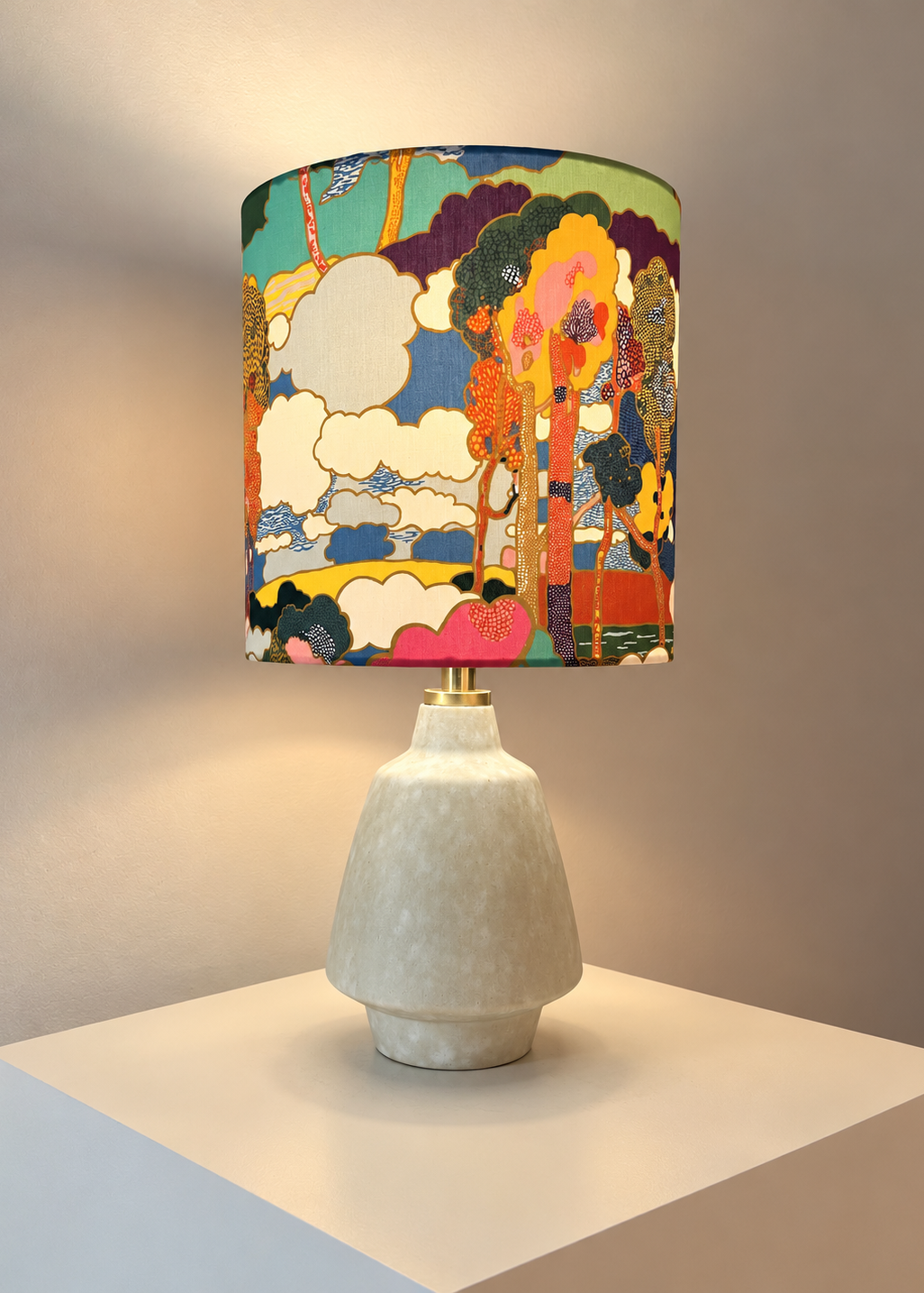 Vintage Akku-Lampe - Upcycling aufs 60er Jahre Vase 
