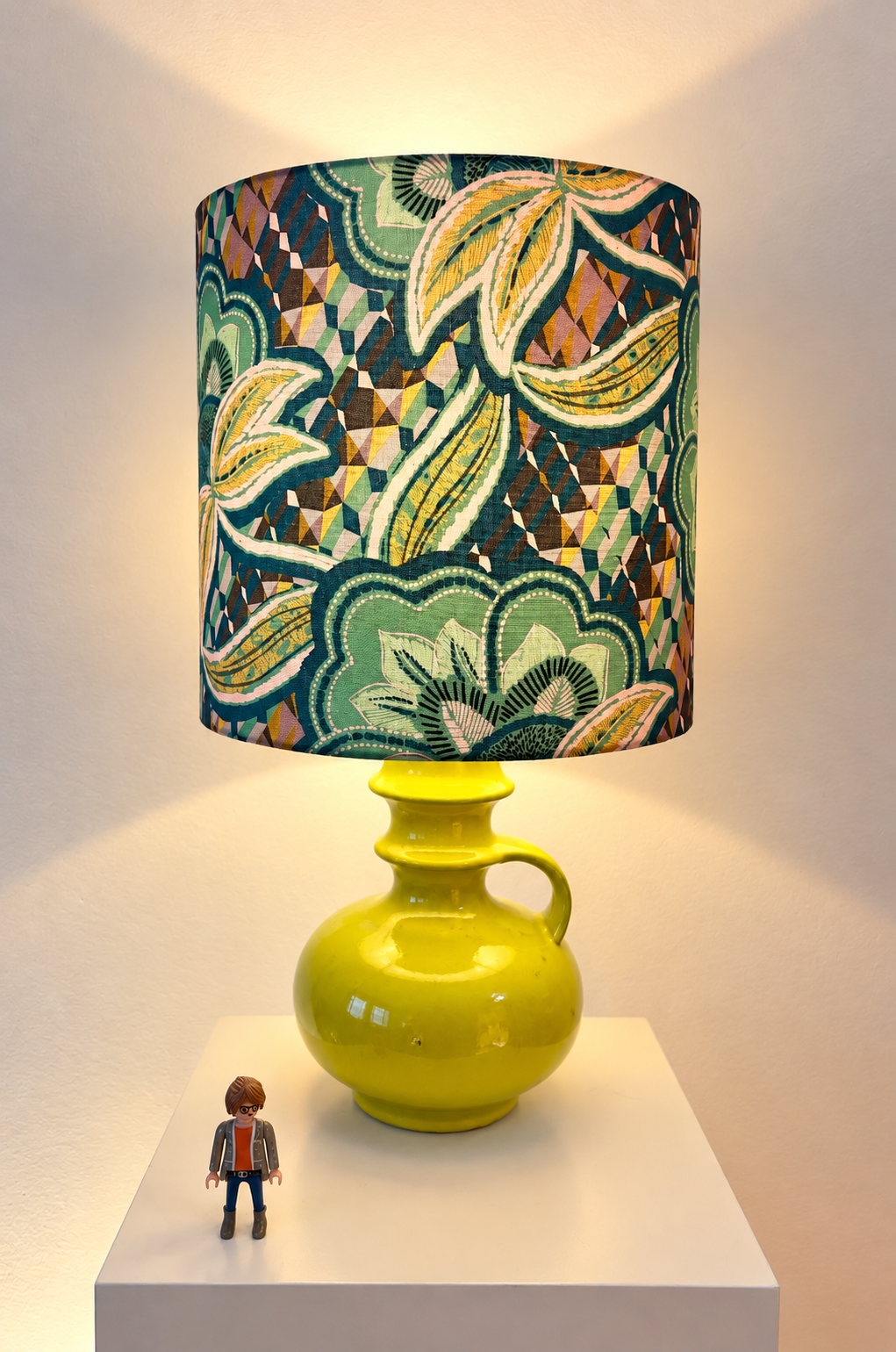 Tischlampe upgecykelt aus "Cascad" Vase von Cari Zalloni für Steuler Keramik