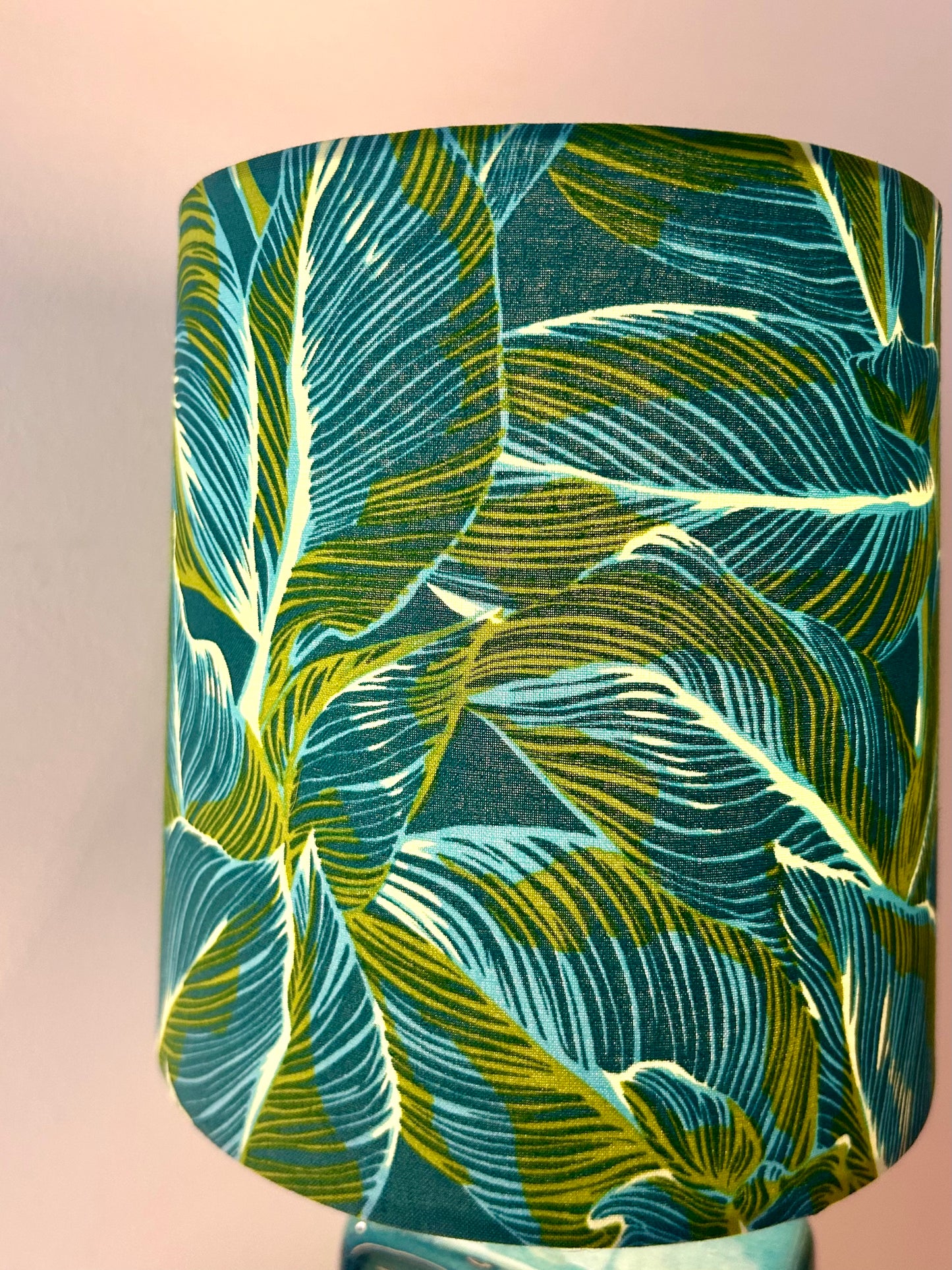 Lampe aus seltener DDR Design-Vase VEB Strehla