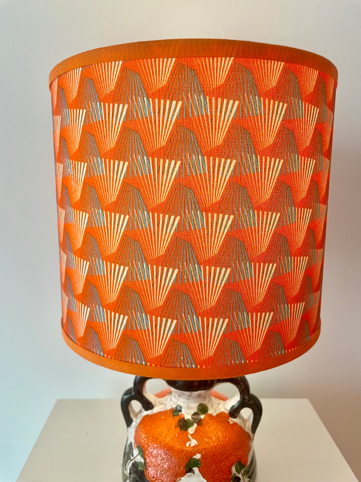 West German Pottery Rarität als individuelle Akku-Lampe