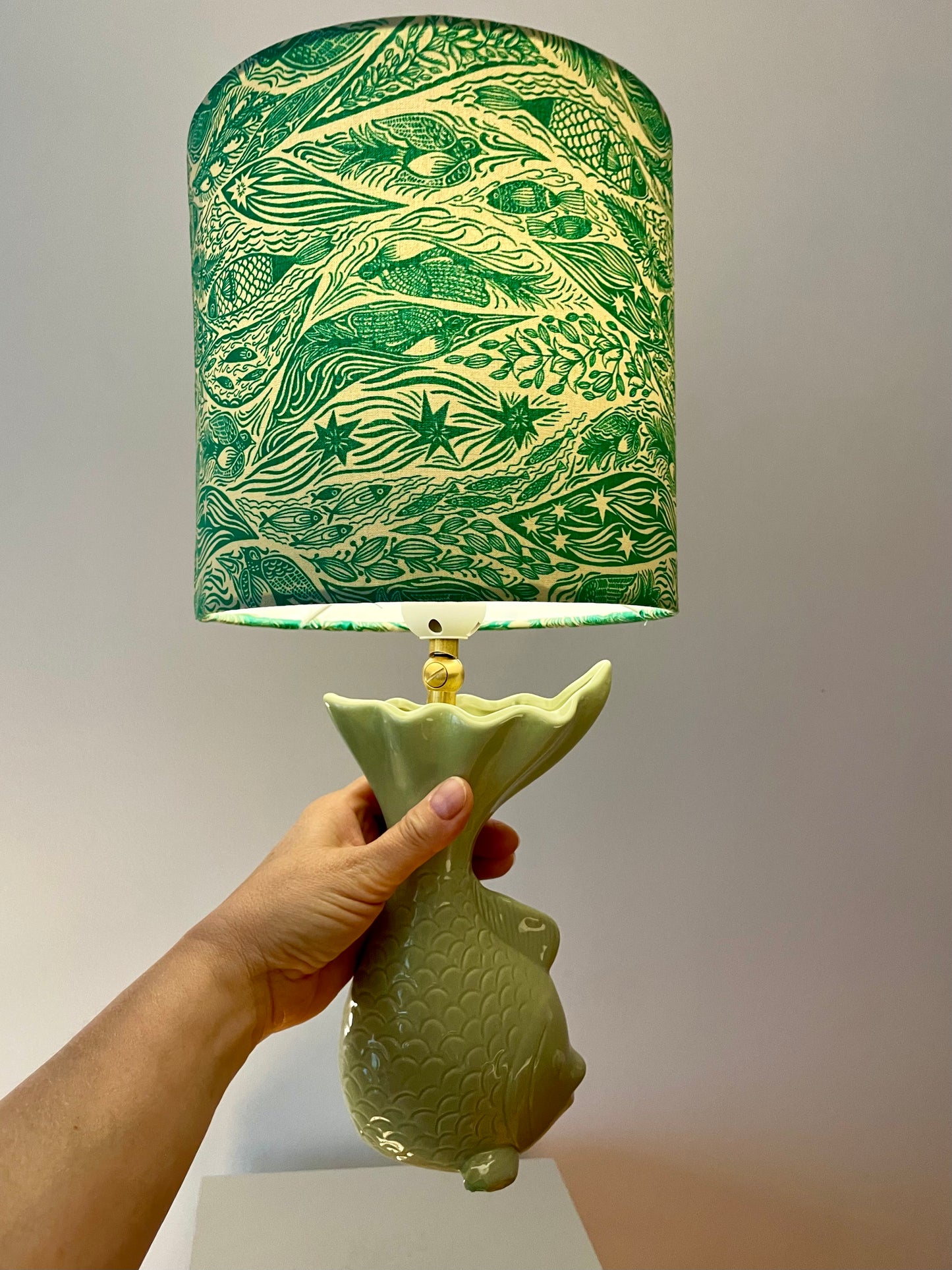 Handliche Fischlampe - kabellos - Outdoor-geeignet