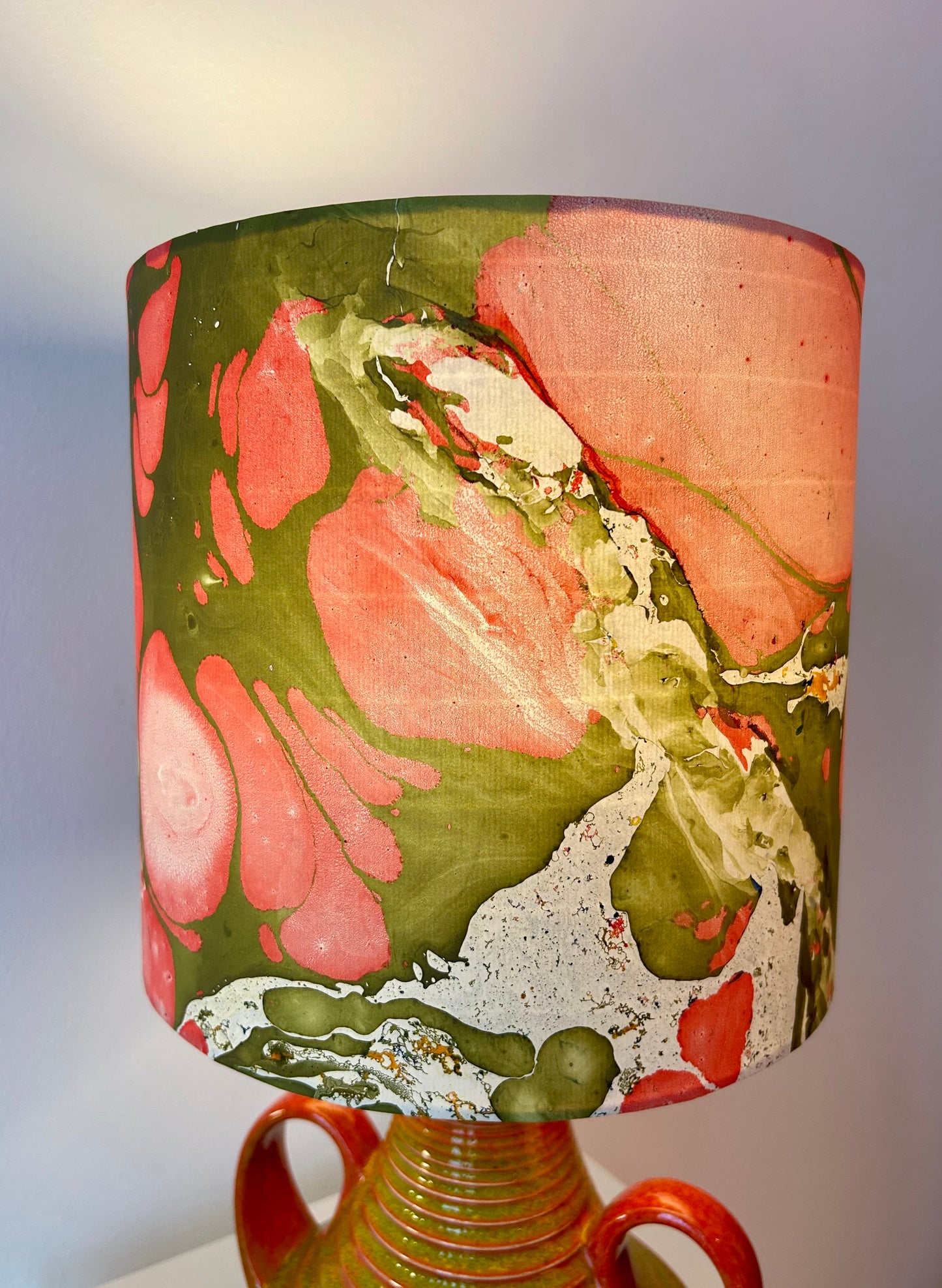 Sculptural Table Lamp from Fohr Vase - West Germany