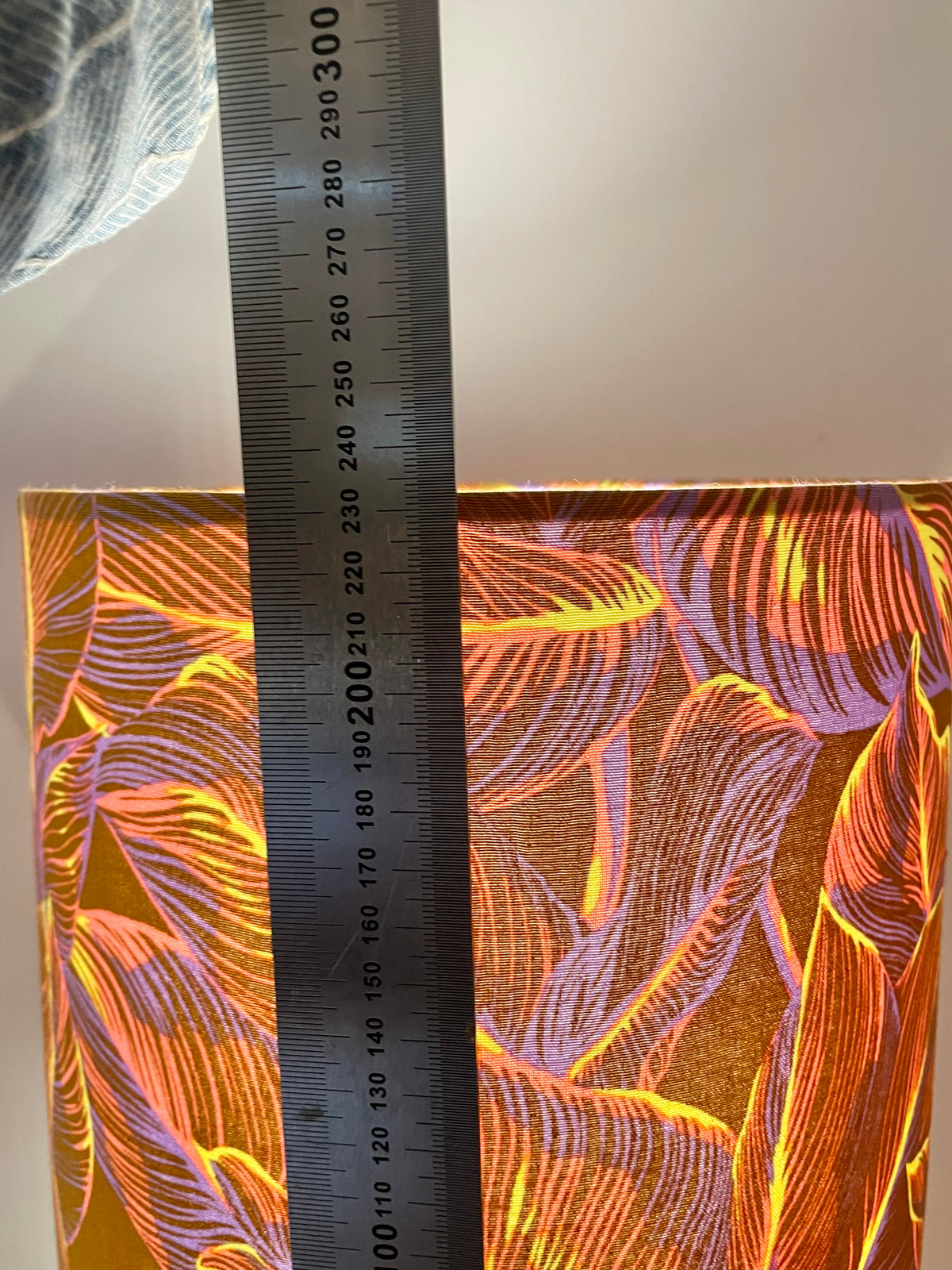 Upgecykelte Vasenlampe aus Cari Zalloni Vase von Fohr - West German Pottery