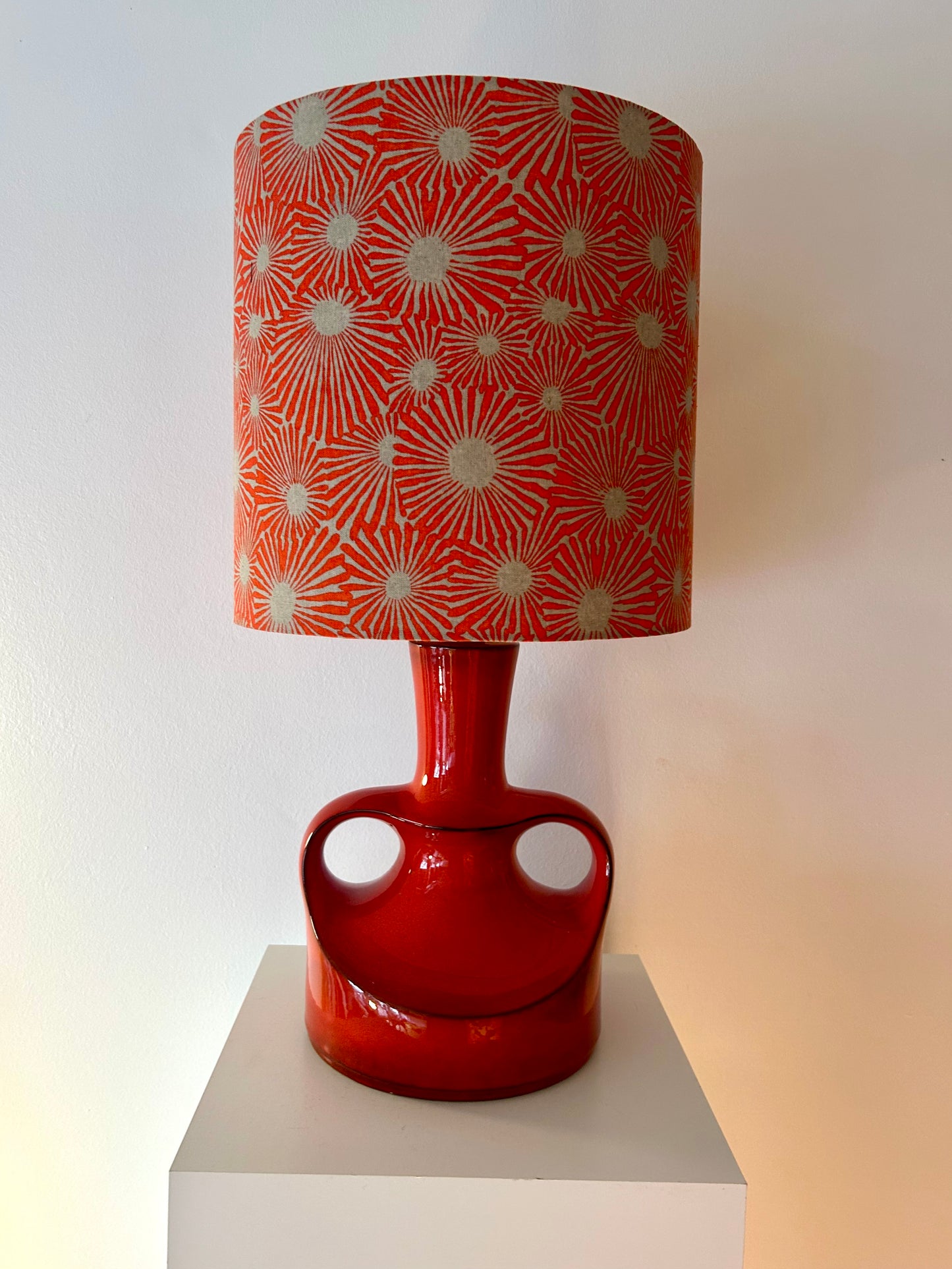 Rare 70s Design Lamp - Goebel - PAN Series - West German Pottery