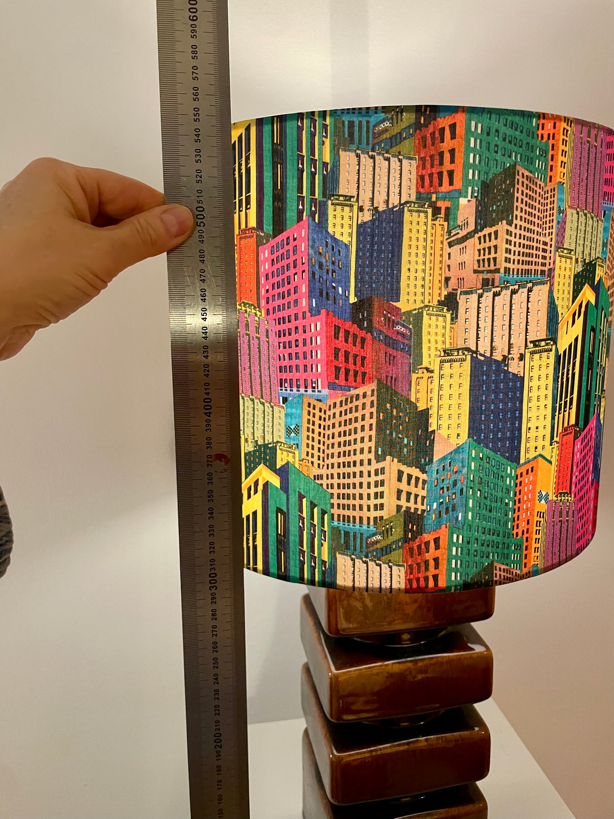 Cityscape Collection - XL Vasenlampe aus Cari Zalloni Vase - 55 cm