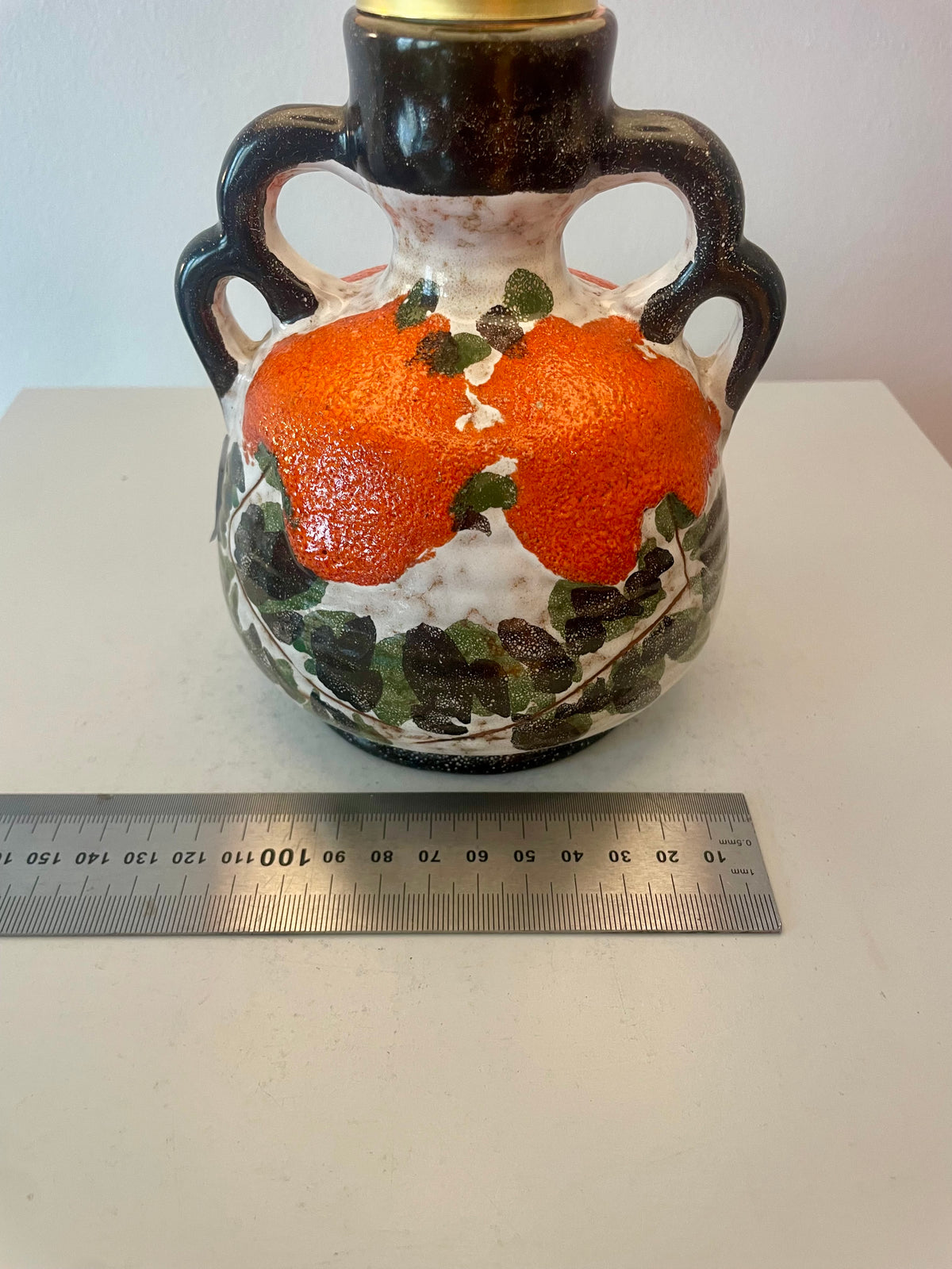 West German Pottery Rarität als individuelle Akku-Lampe