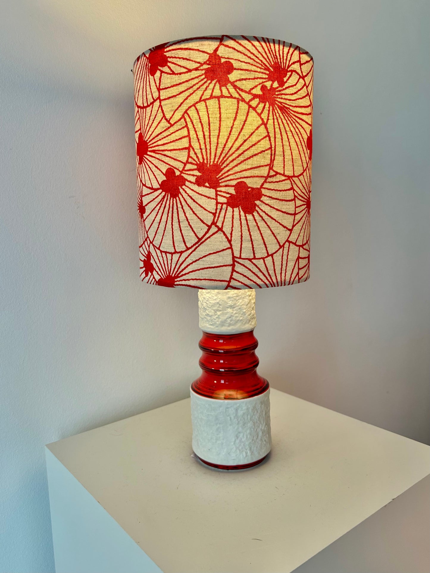 Bavaria KPM Vase als kabellose Lampe