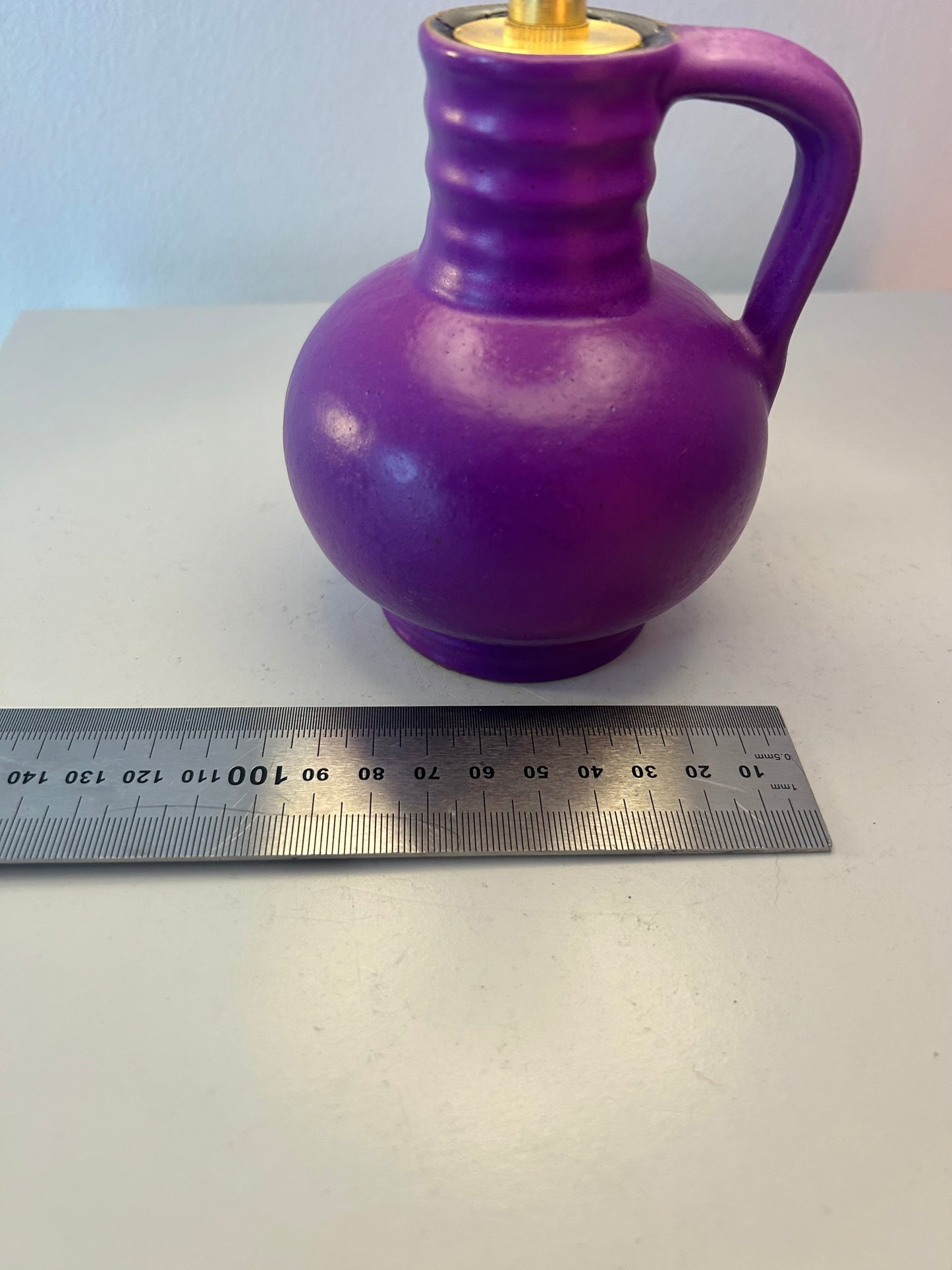Rare Marei vase as a cordless table lamp