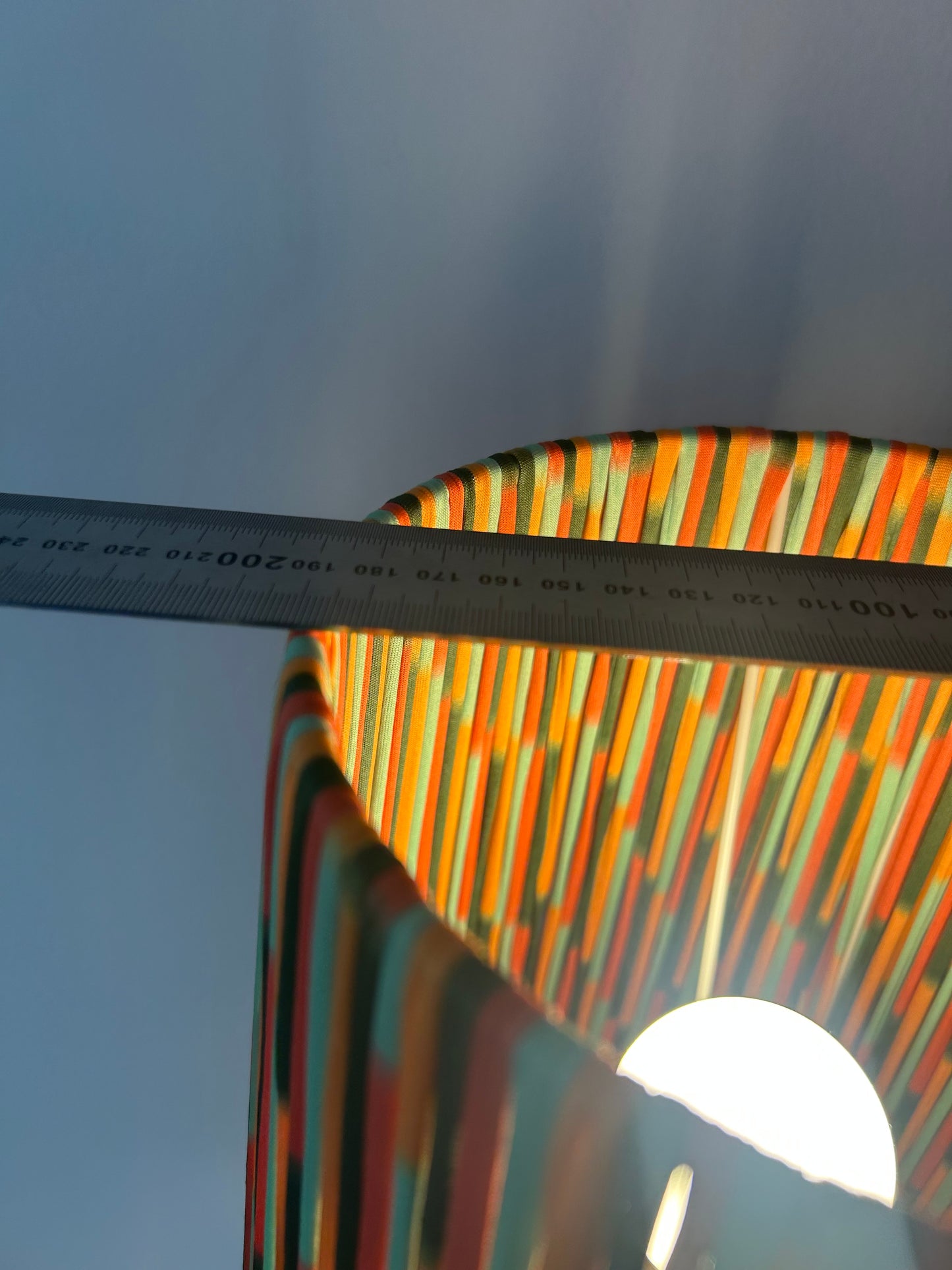 Rare Uebelacker vase lamp