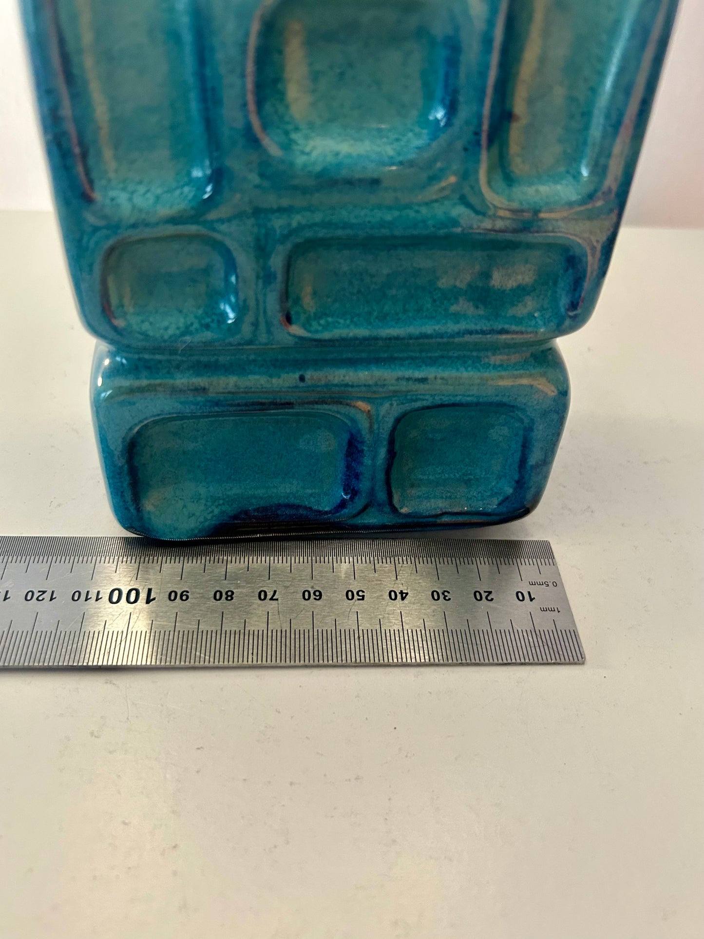 Lampe aus seltener DDR Design-Vase VEB Strehla