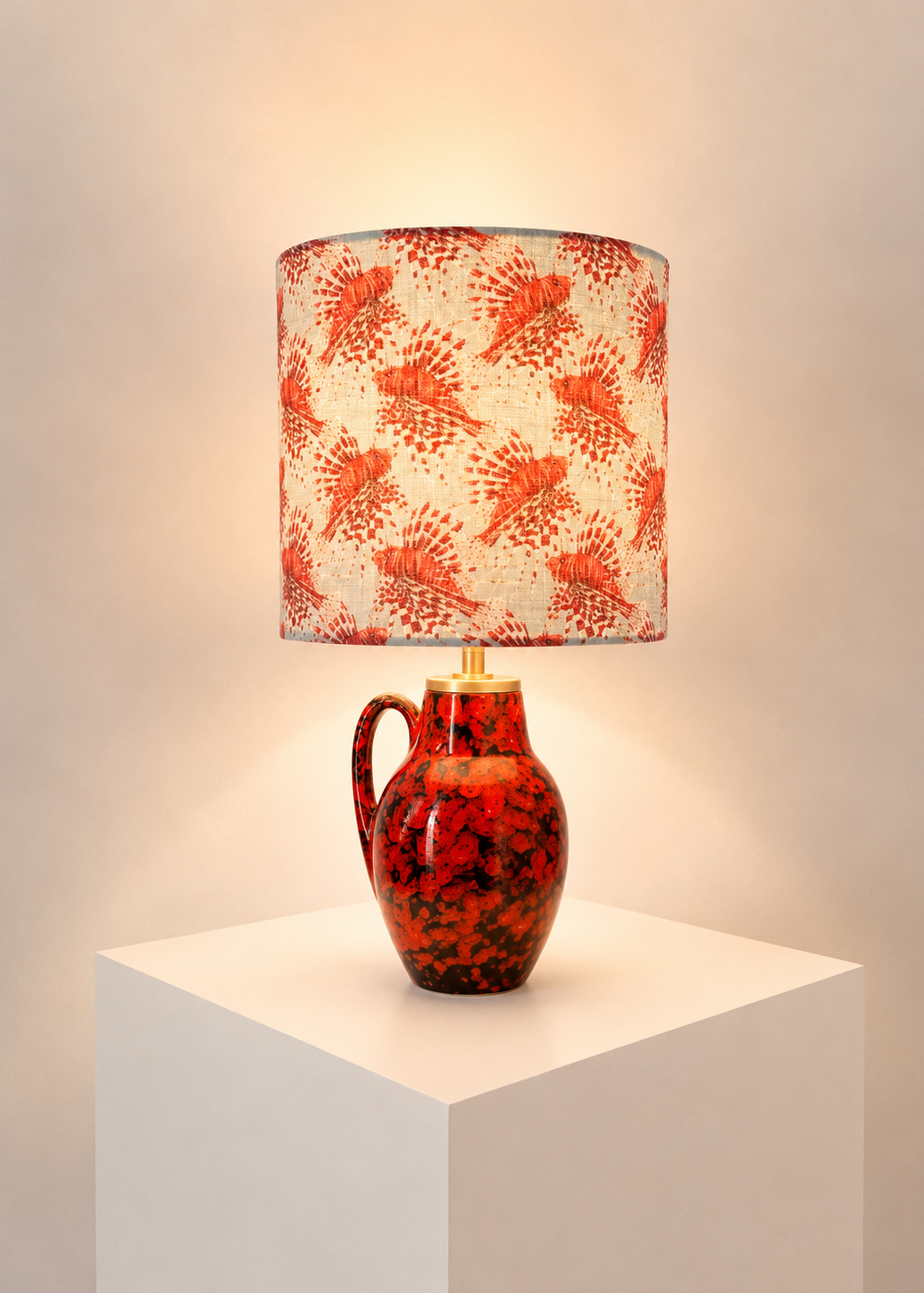 Kabellose Tischlampe von Scheurich - Design Heinz Siery