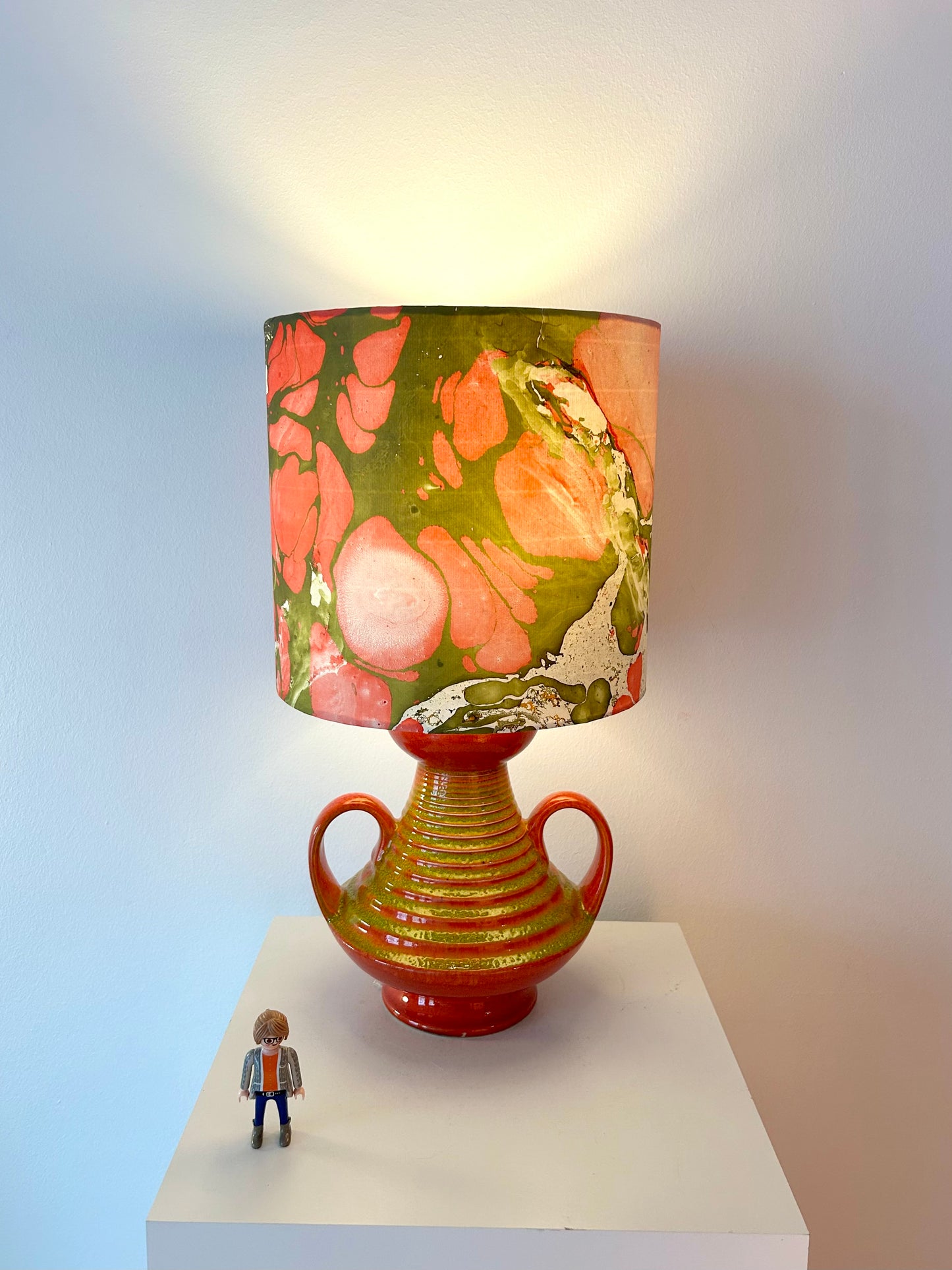 Sculptural Table Lamp from Fohr Vase - West Germany