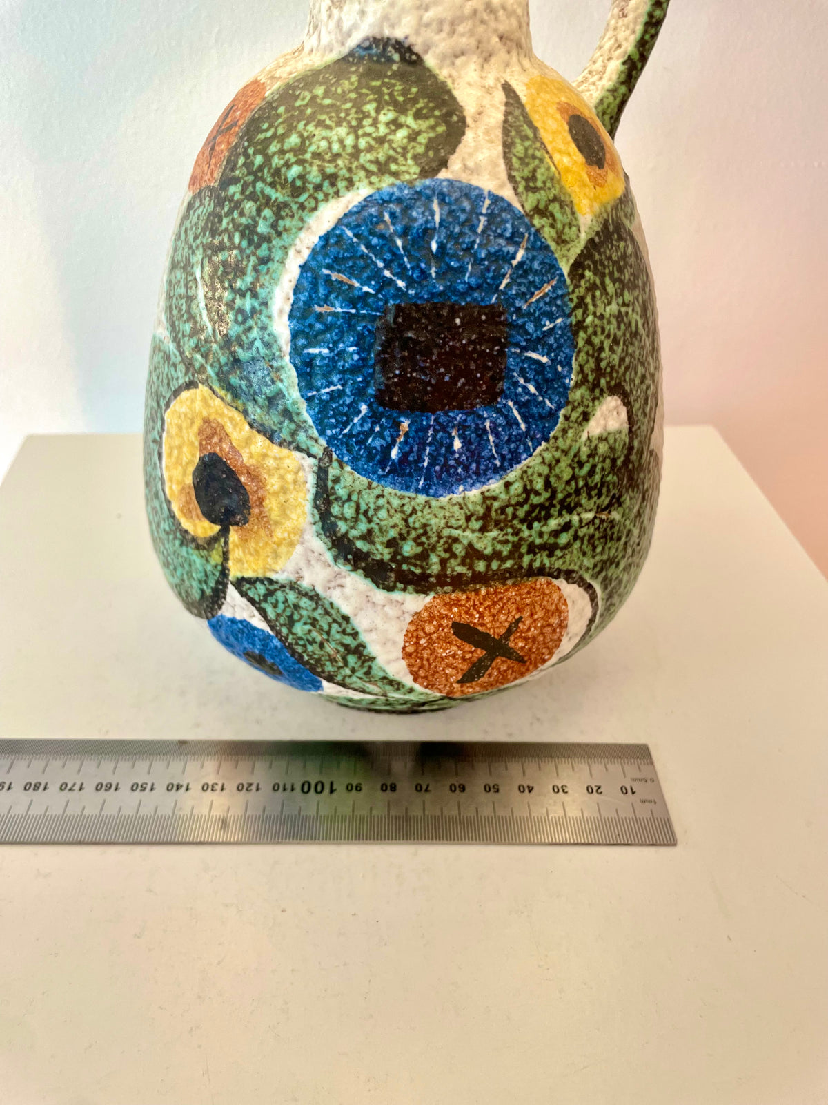 Seltene Vase von Ruscha - Design Kurt Tschörner - zu Tischlampe upgecykelt