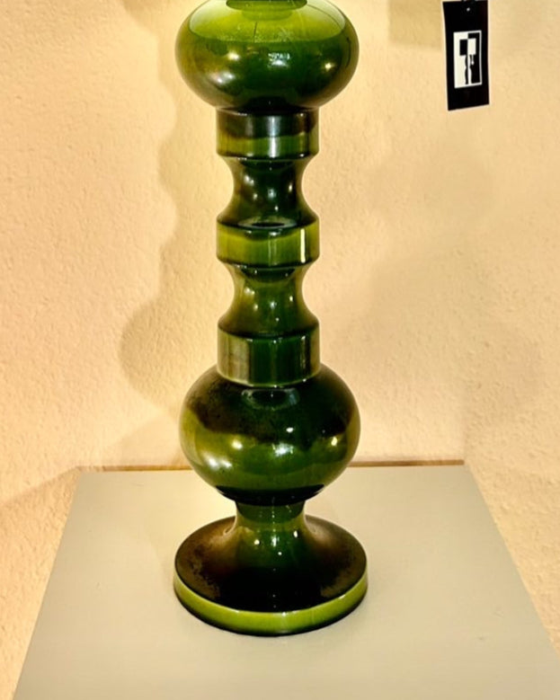 Upcycled Stehlampen aus 60er Jahren Wächtersbach Vasen - sehr selten