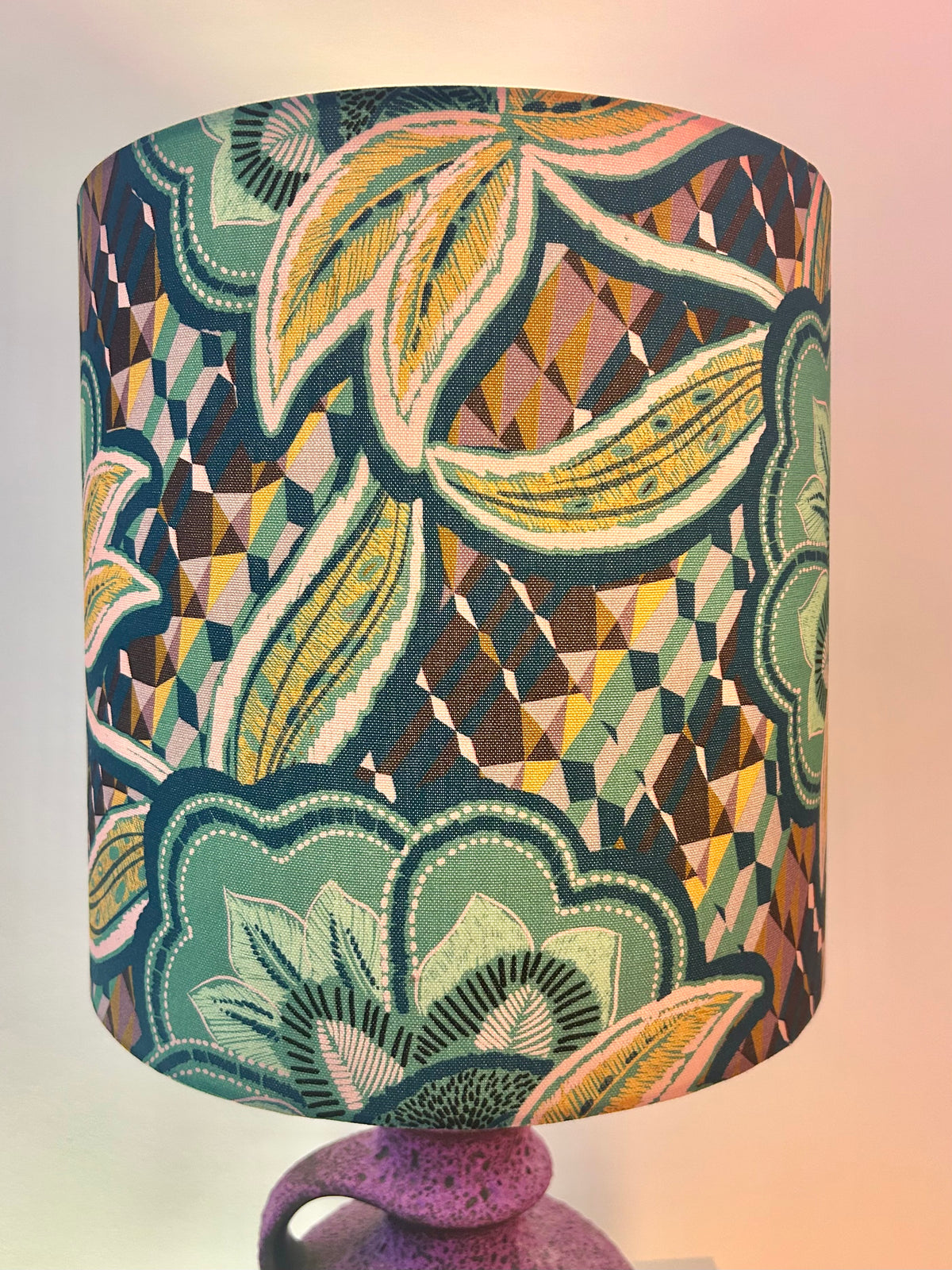 Seltene Tischlampe aus Vase von Cari Zalloni für Steuler Keramik