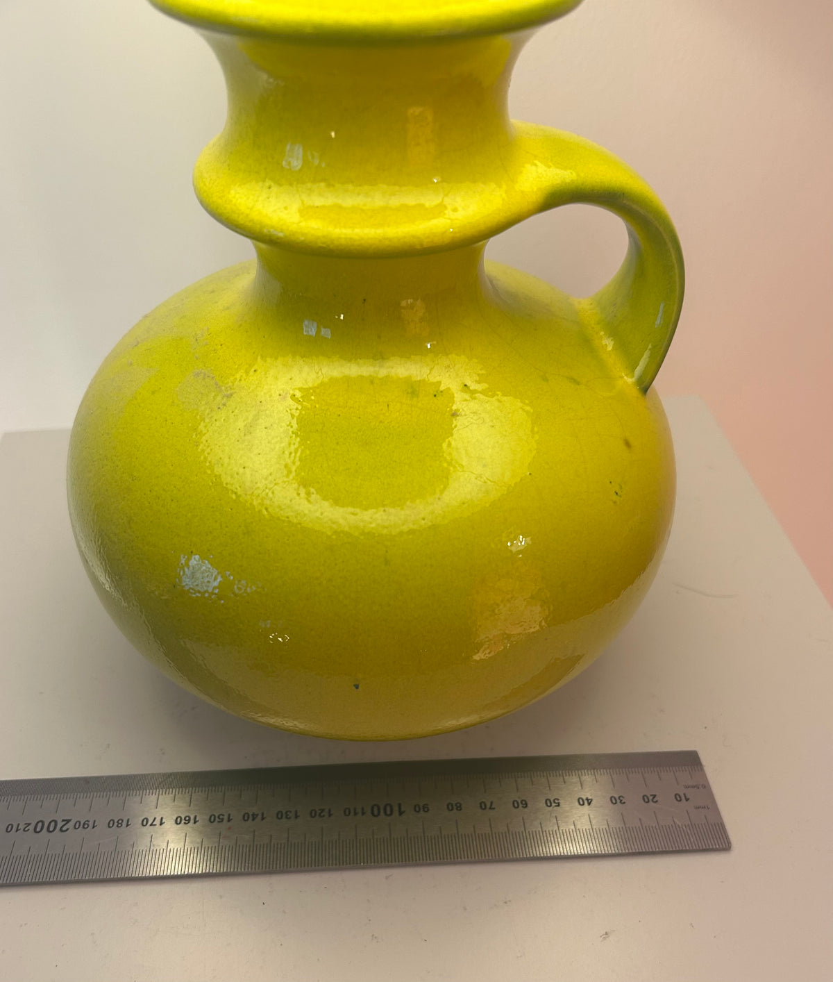 Tischlampe upgecykelt aus "Cascad" Vase von Cari Zalloni für Steuler Keramik