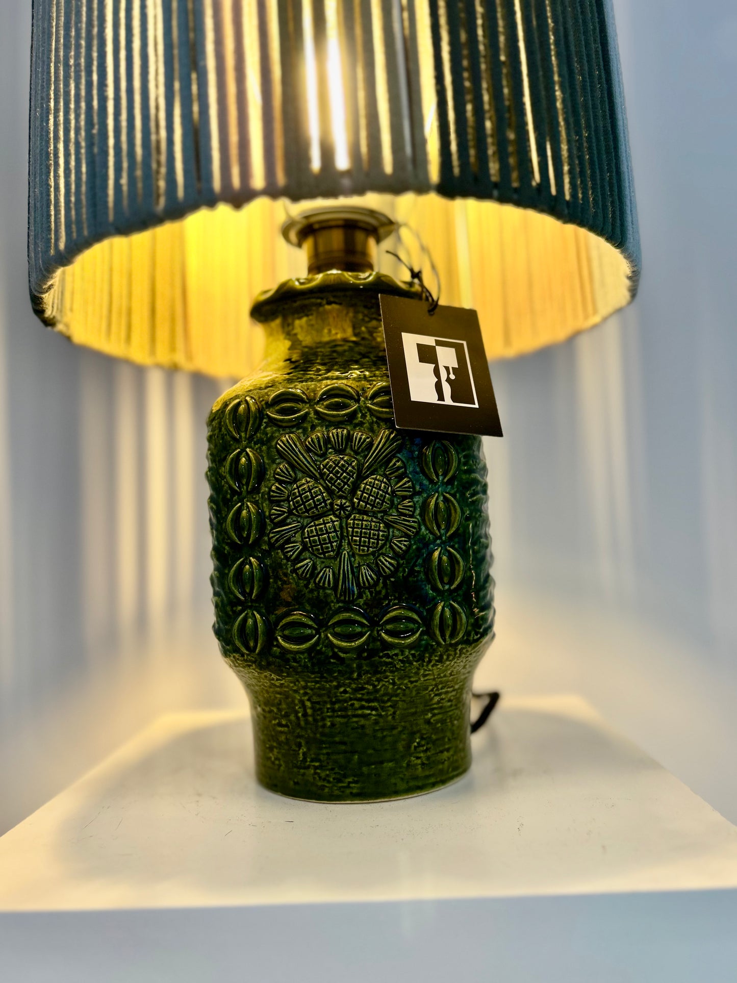 Mittelgroße Vintage Tischlampe von Dümler & Breiden