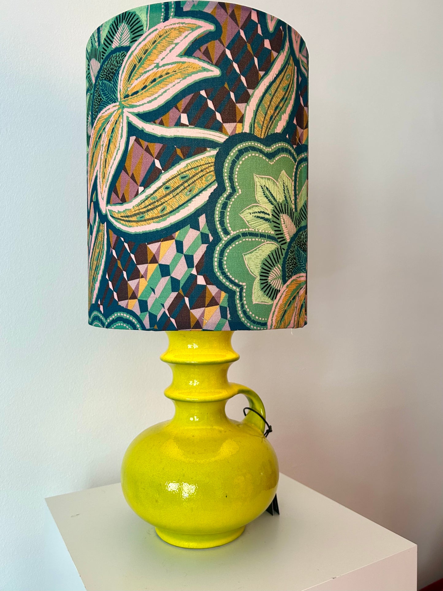 Vintage Tischlampe aus Steuler Henkelvase von Cari Zalloni