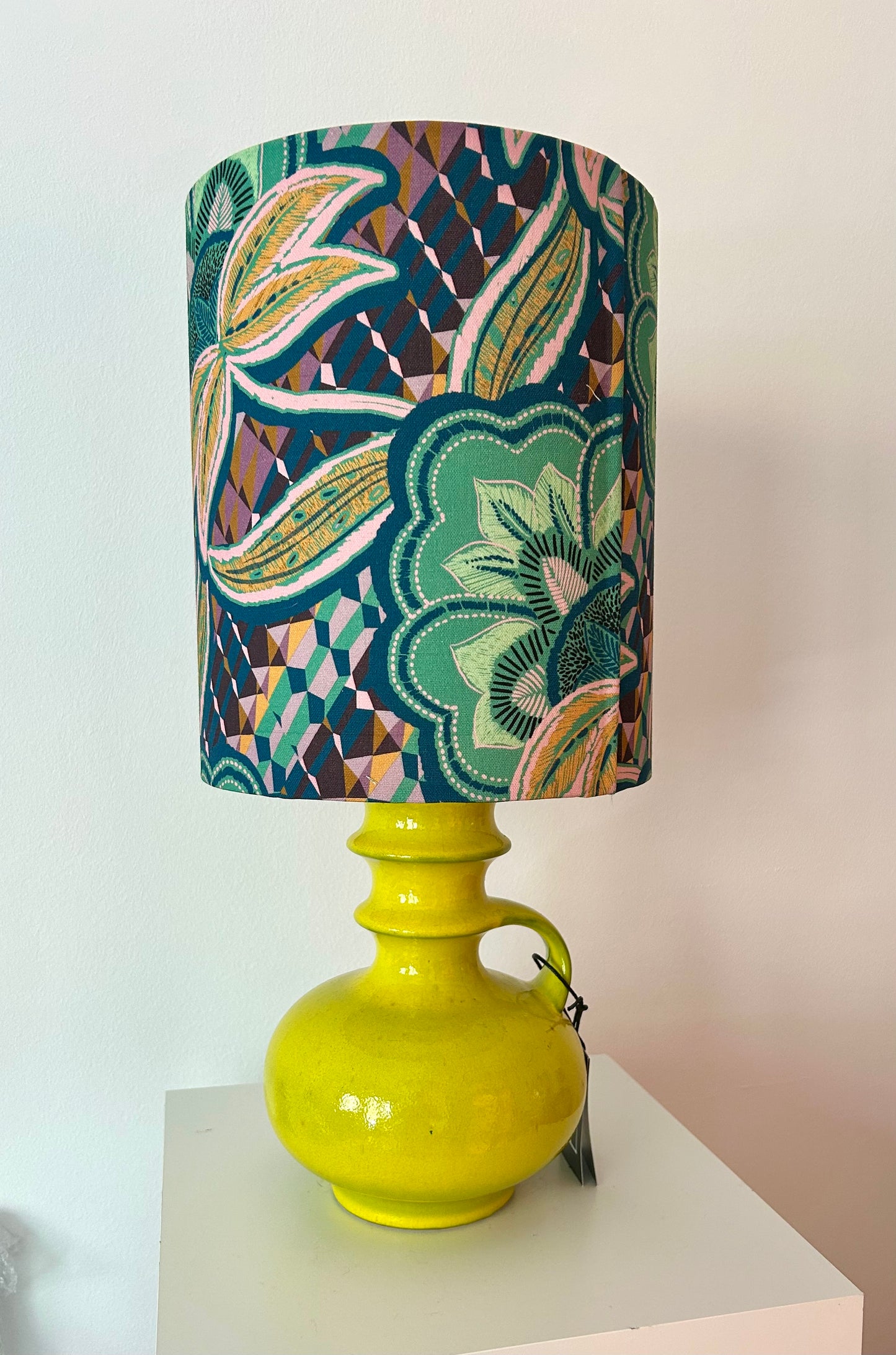 Vintage Tischlampe aus Steuler Henkelvase von Cari Zalloni