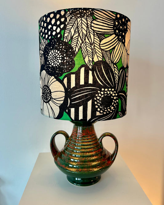 Kabellose Fat Lava Lampenvase von Jasba - West German Studiokeramik