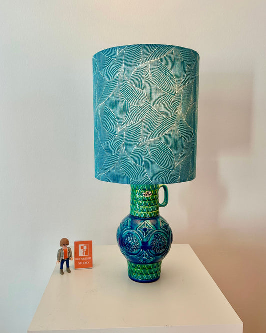 Bodo Mans Design für Bay Keramik Vase als Lampe ausgebaut
