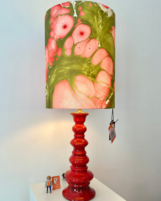 Mid Century Pagodenvase - Fat Lava Ära