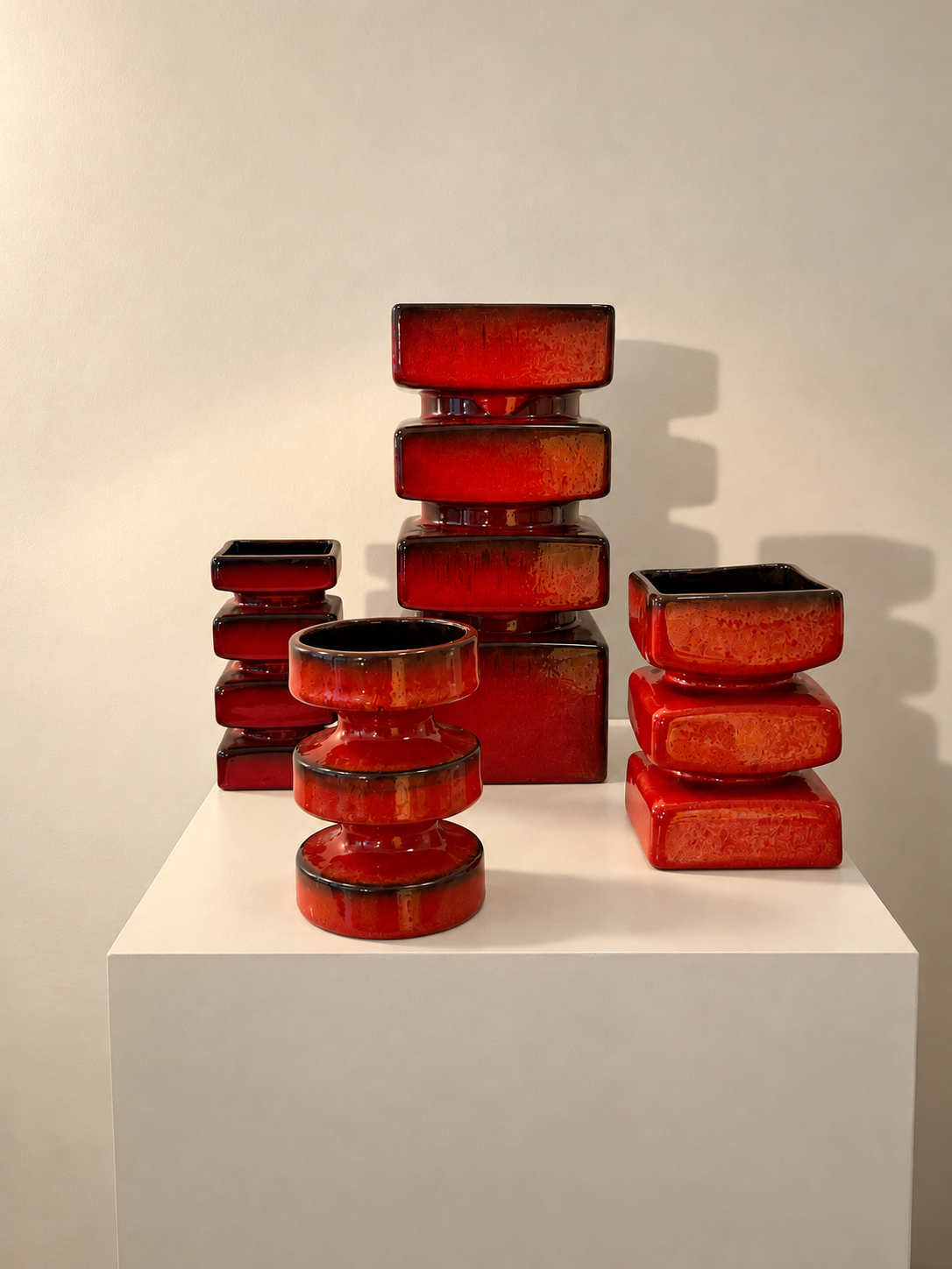 Cityscape Collection - XL Vasenlampe aus Cari Zalloni Vase - 55 cm